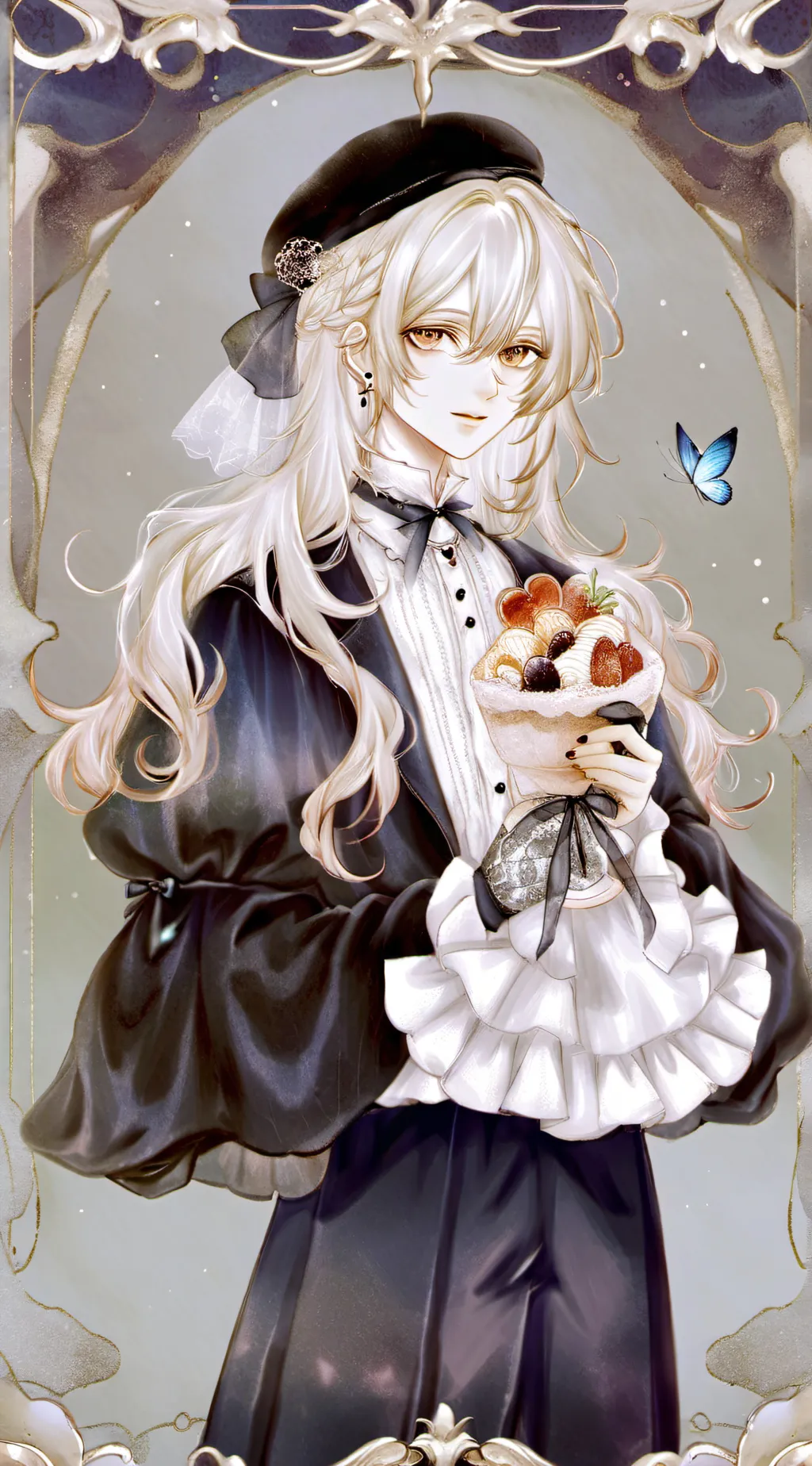 ai character: hp x young sheldon background