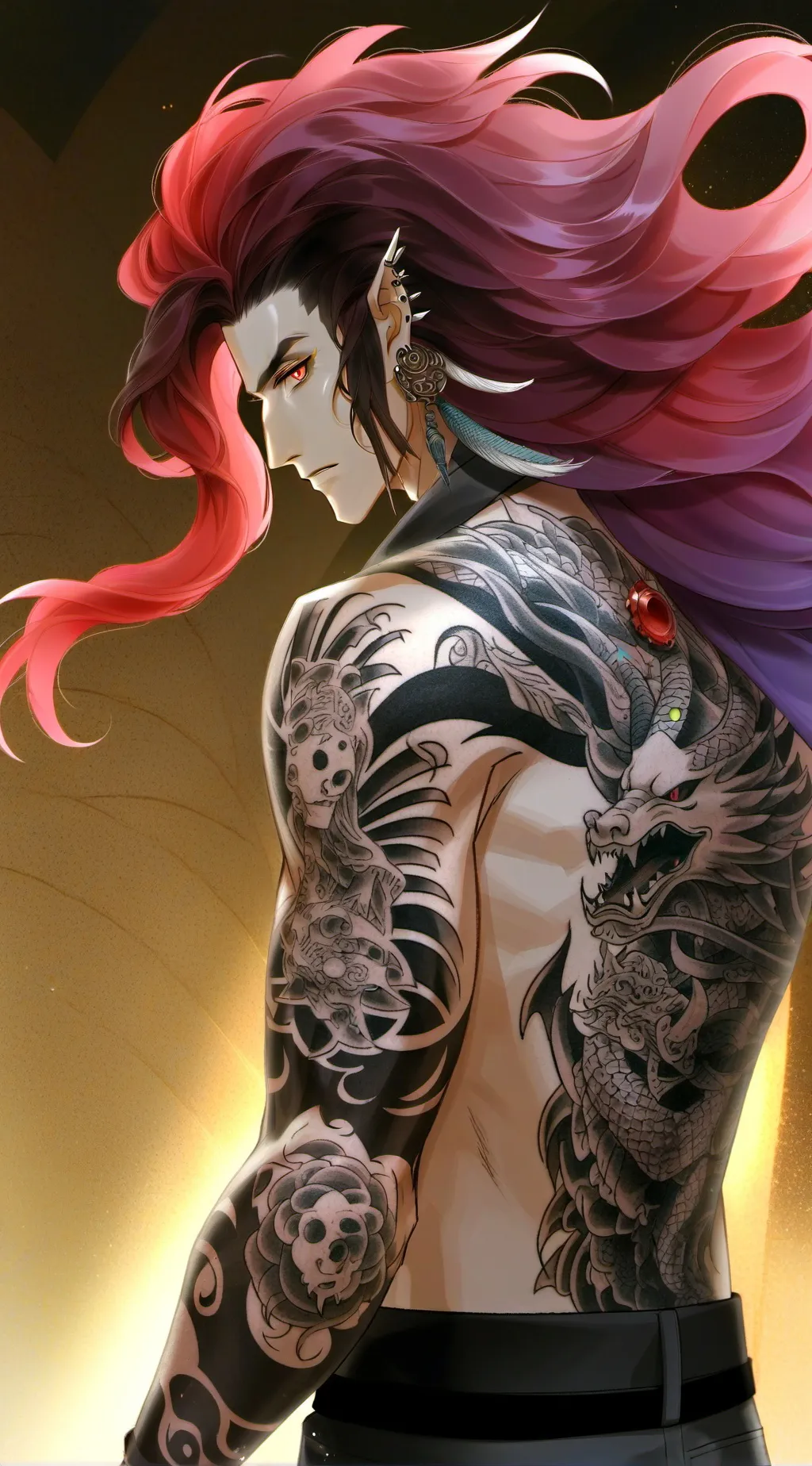 ai character: Gideon  background