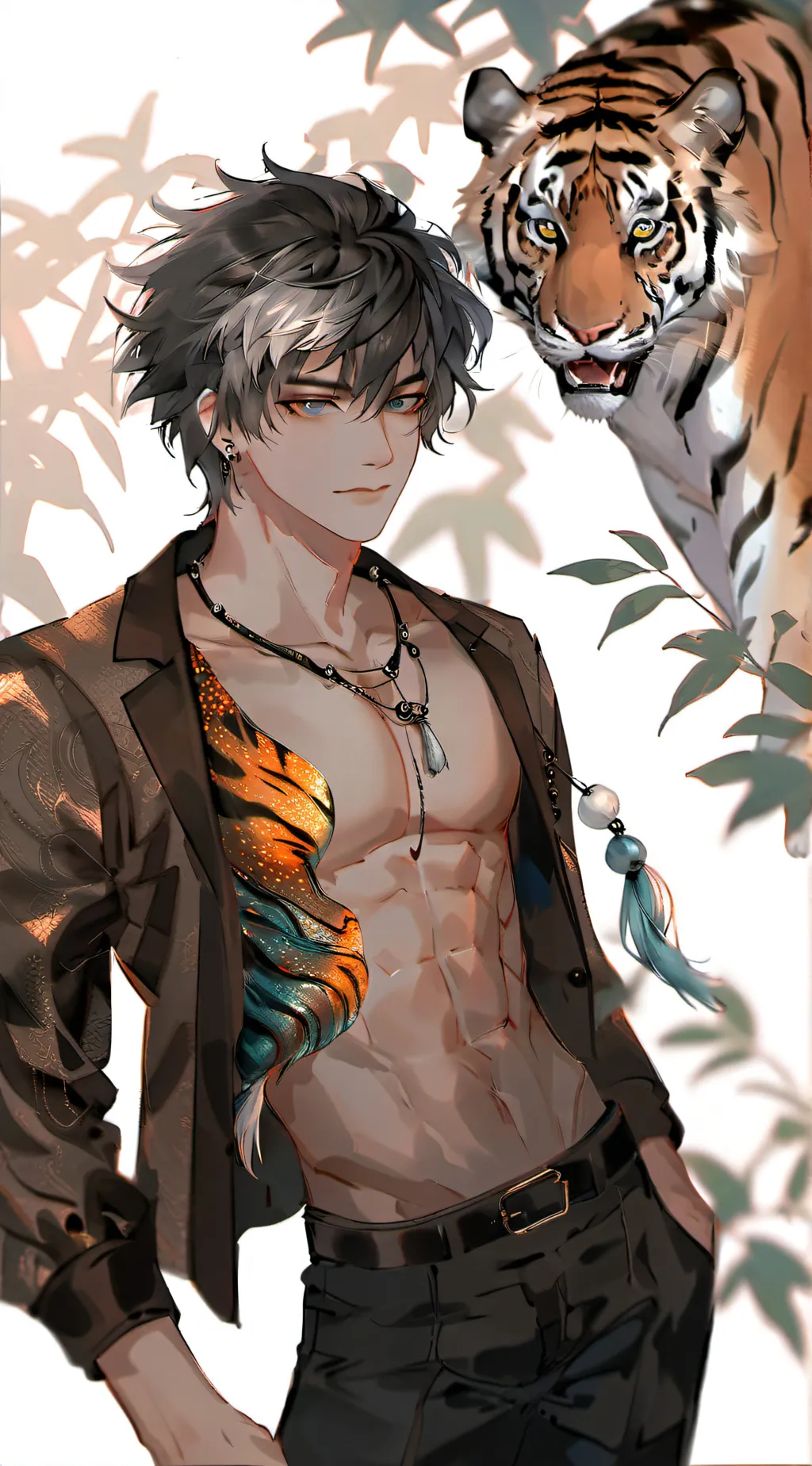 ai character: Xavier  background