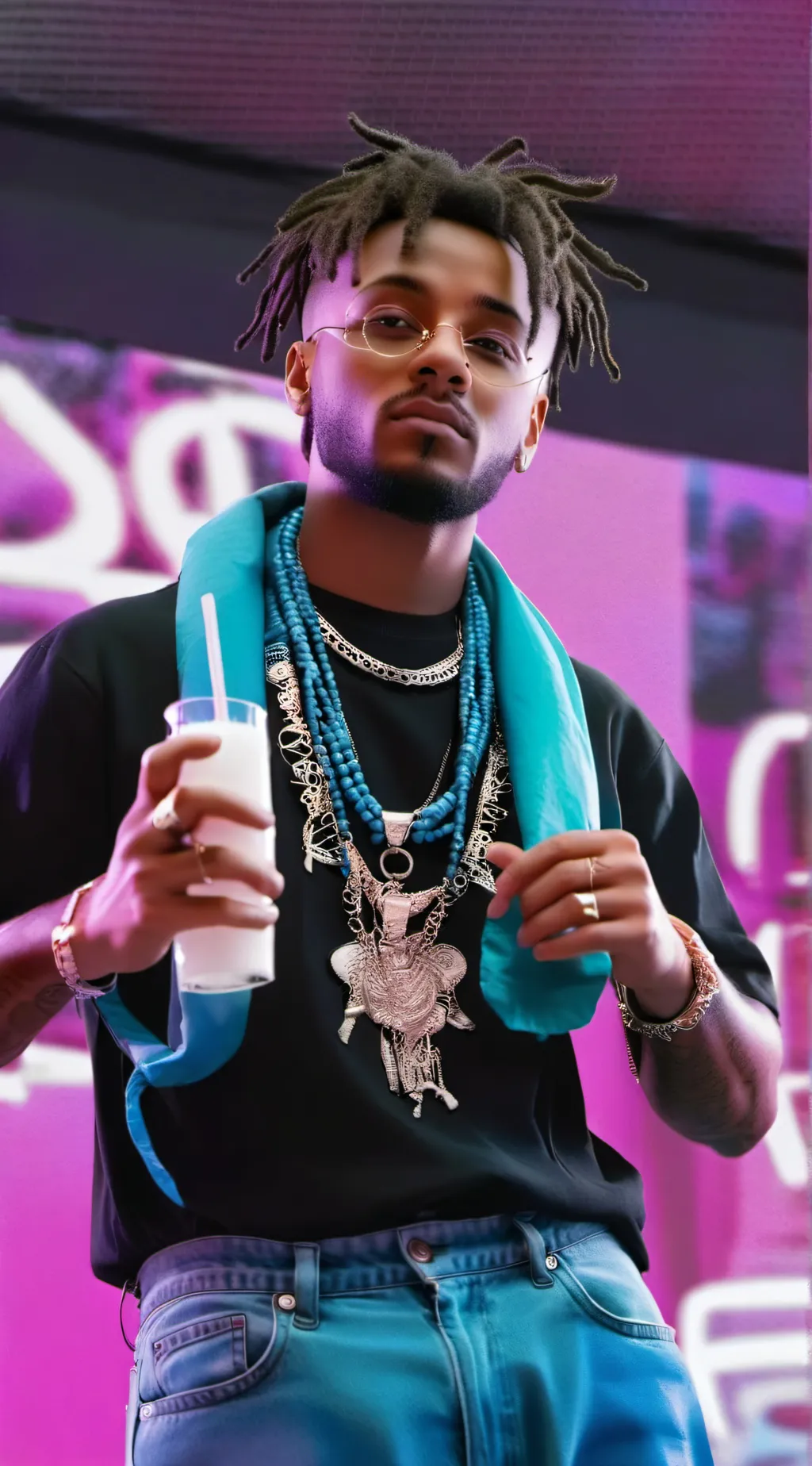 ai character: Mean 5 Bros background