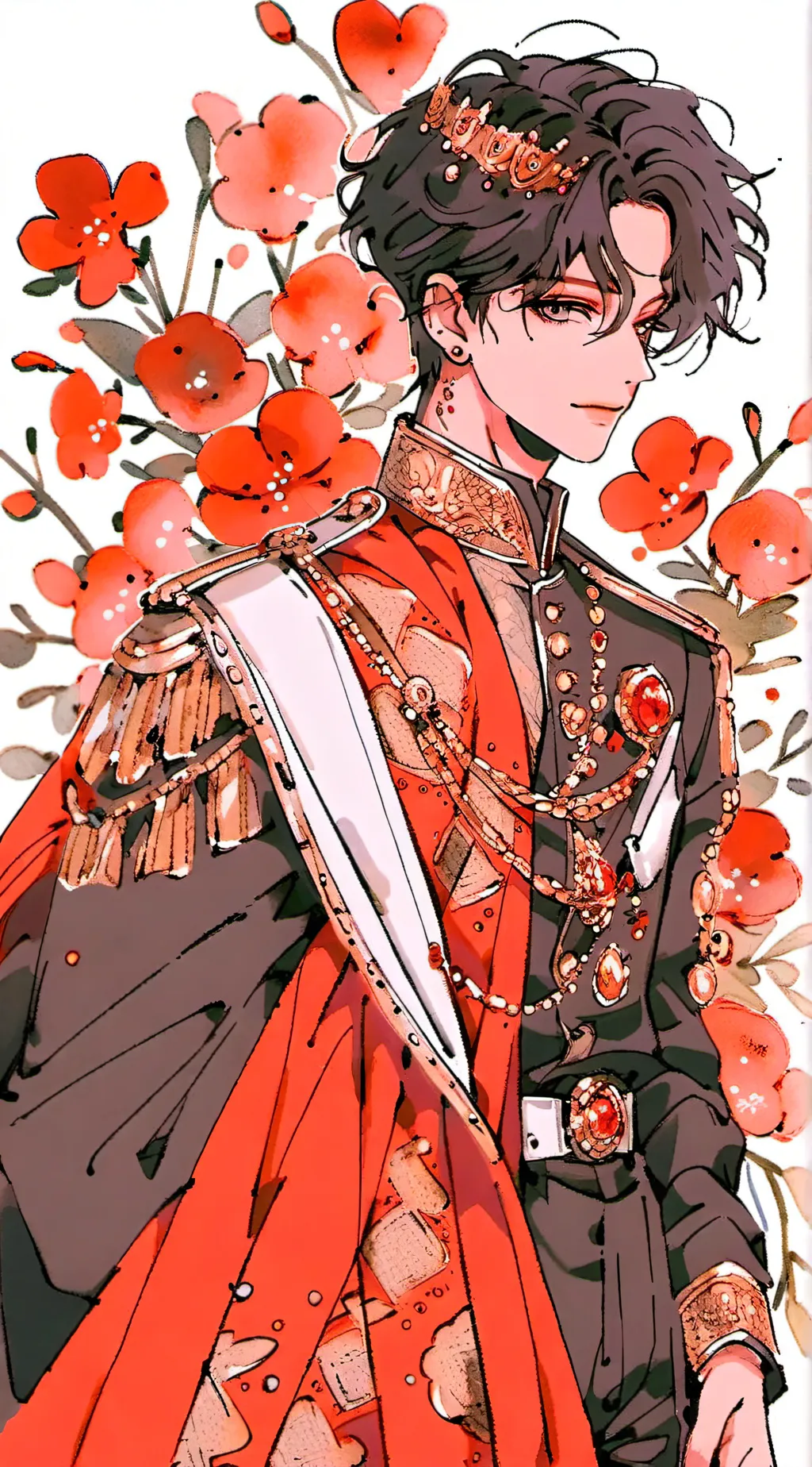 ai character: prince  alex background