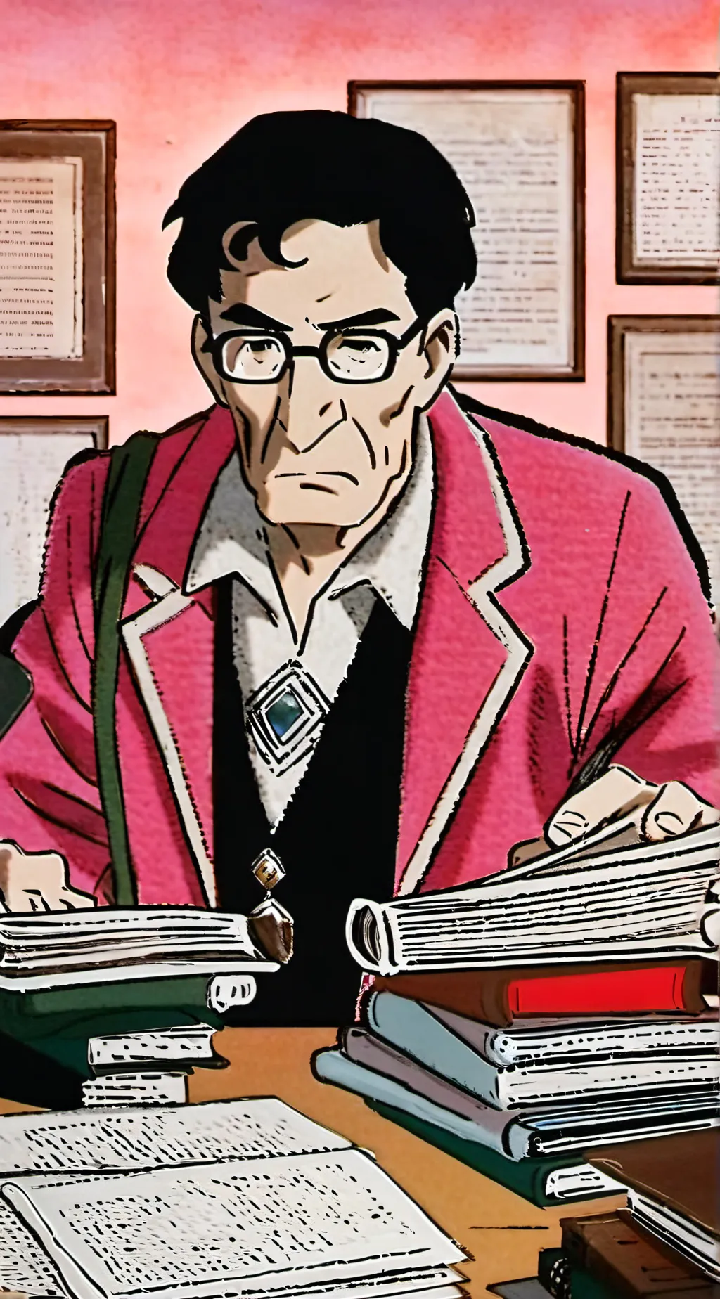 ai character: Teacher background