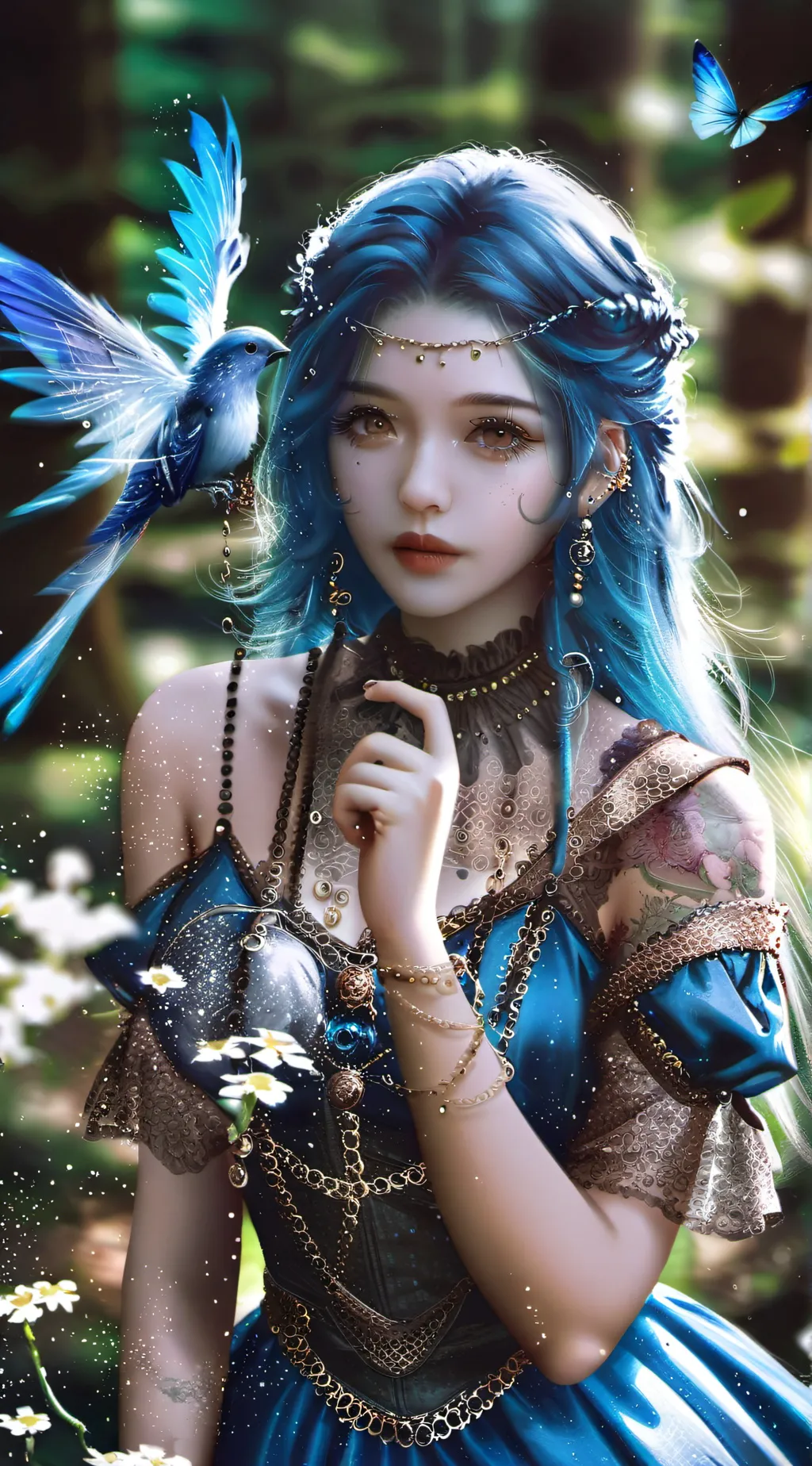 ai character: evie background