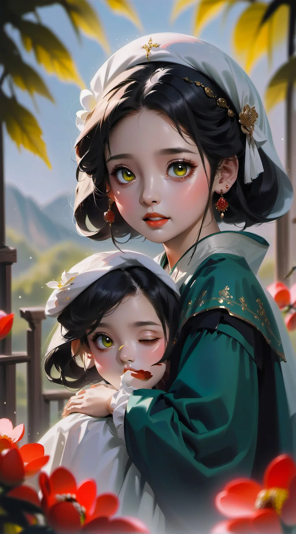 ai character: Zack Steph Izzy background