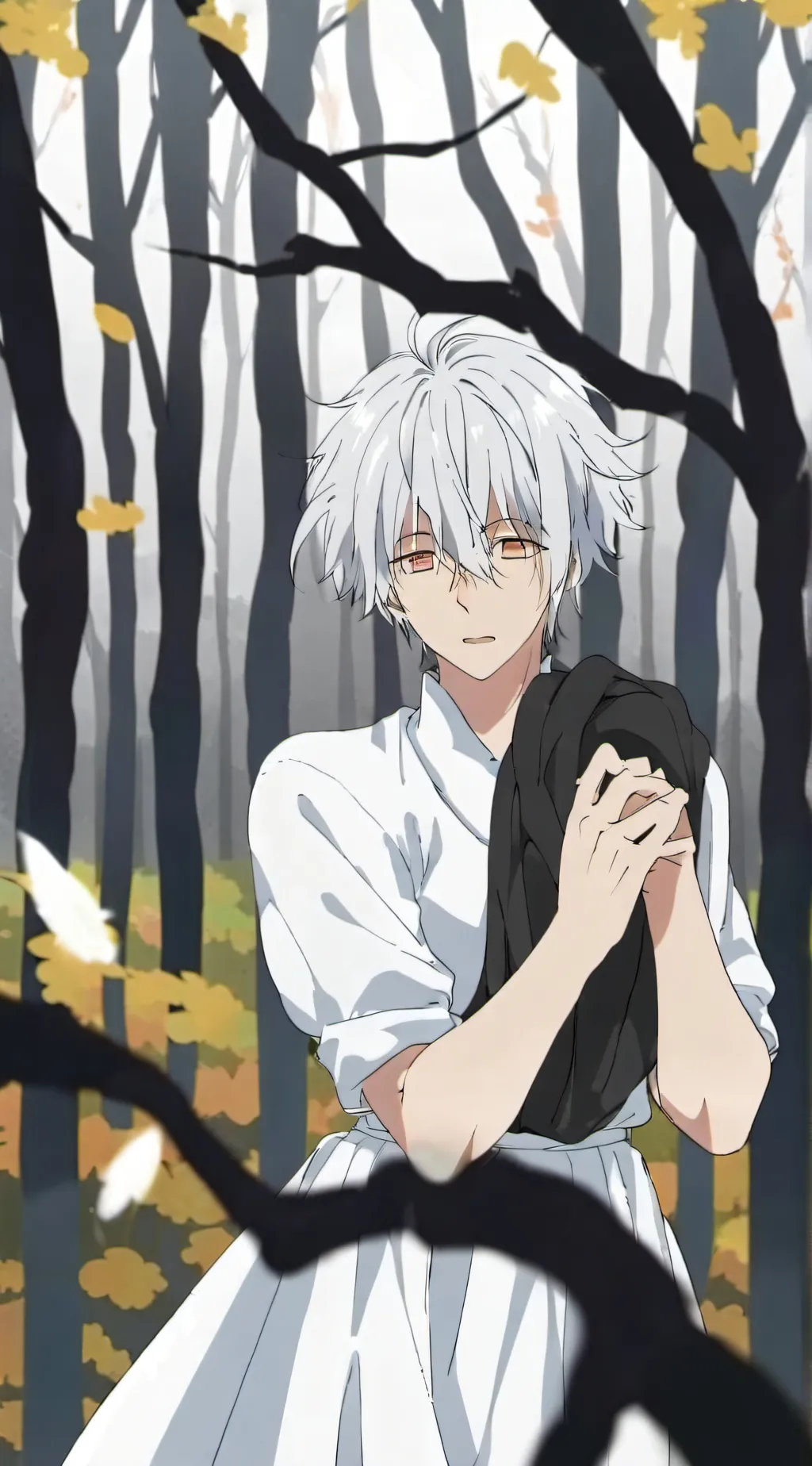 ai character: lov ur sad background