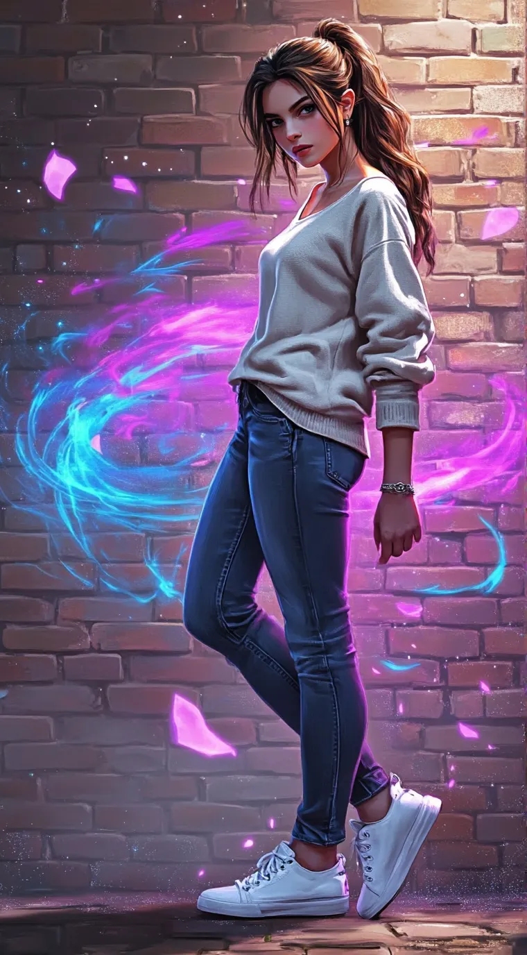 ai character: Ella background