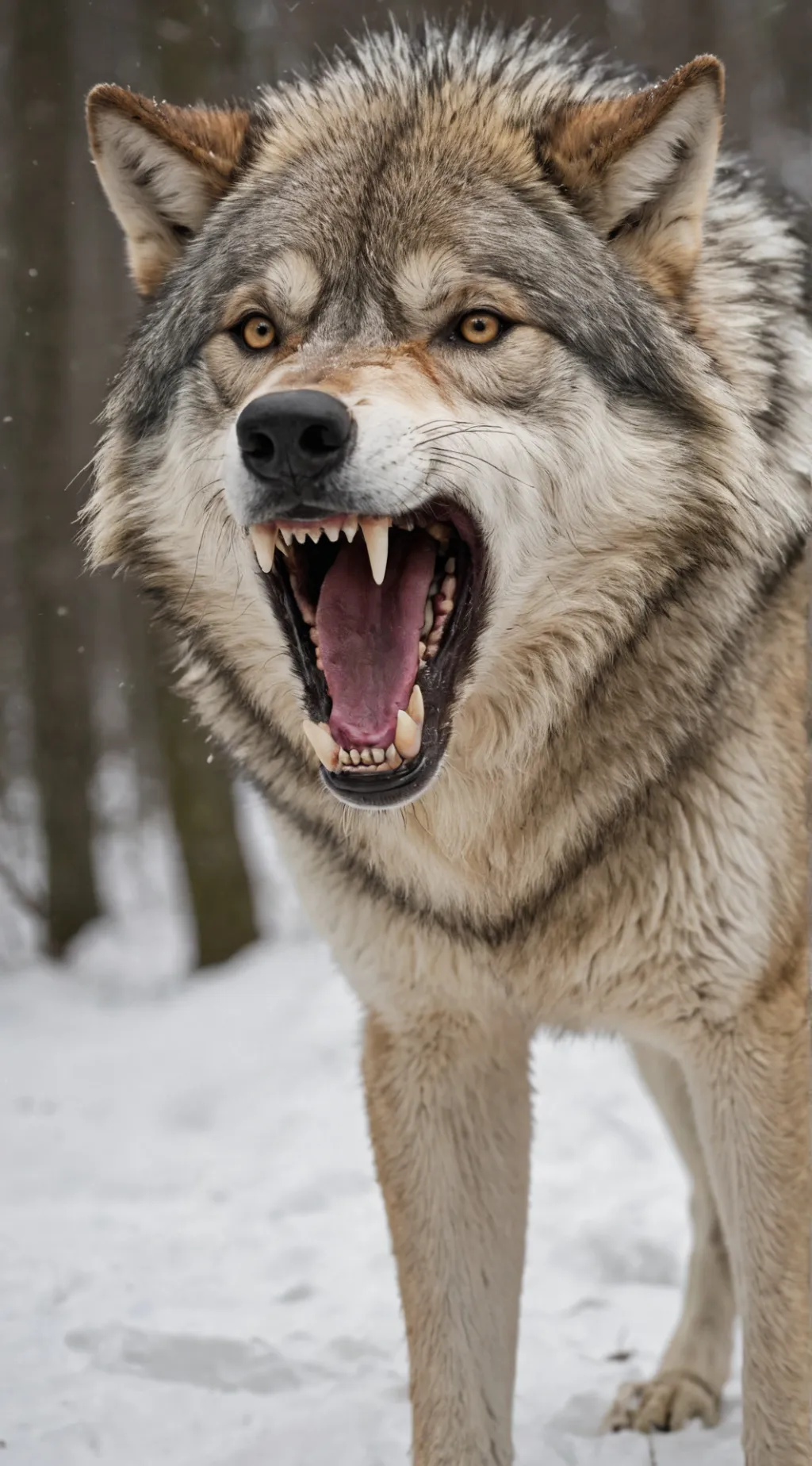 ai character: furry background