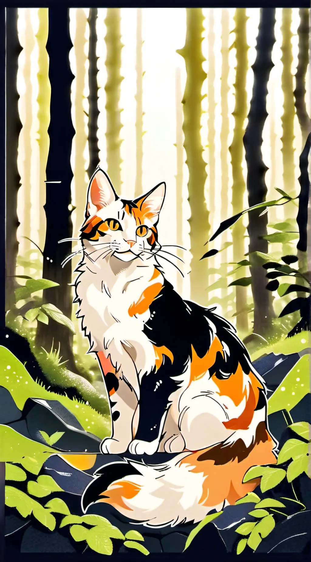 ai character: Therian safe space background