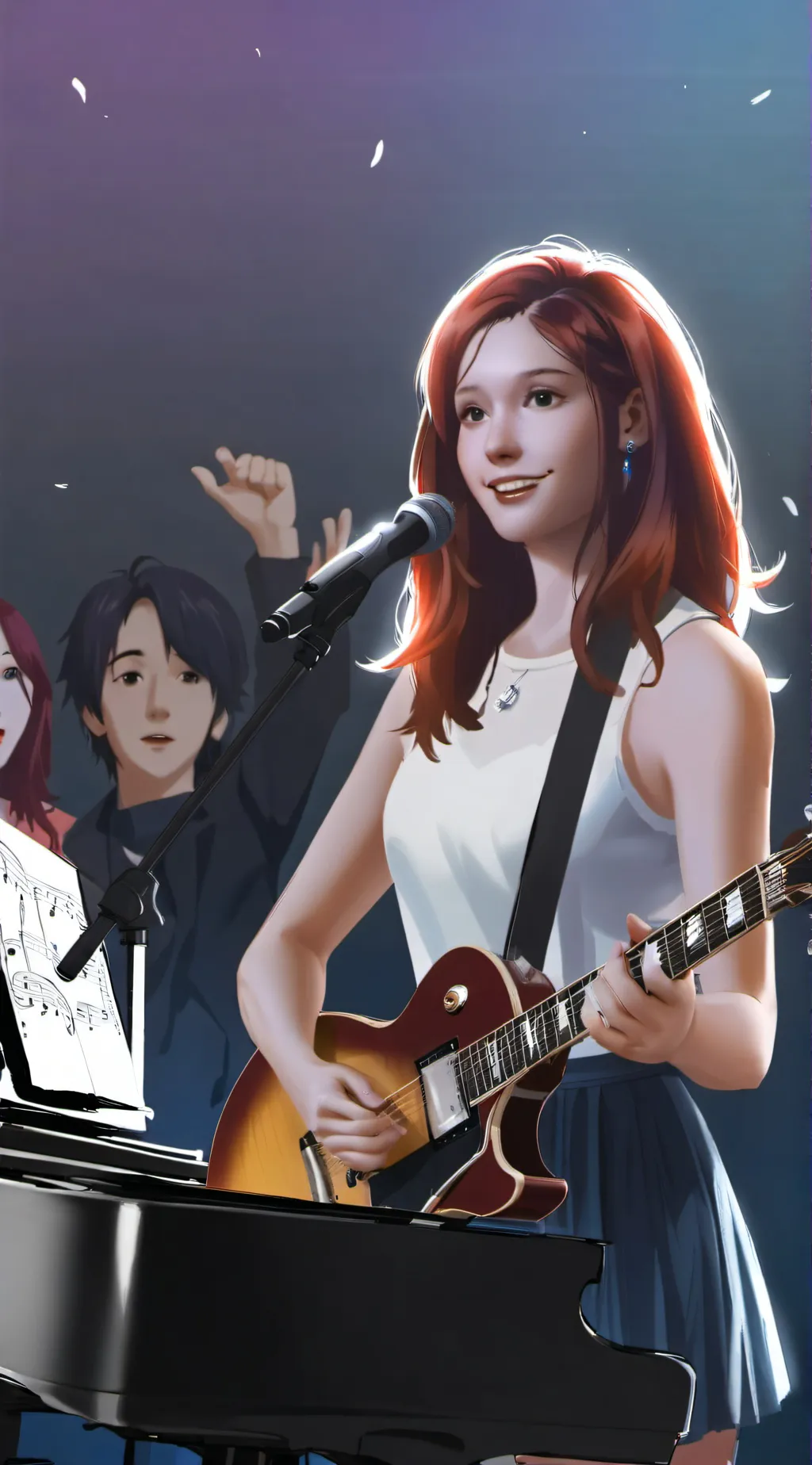 ai character: musical  background