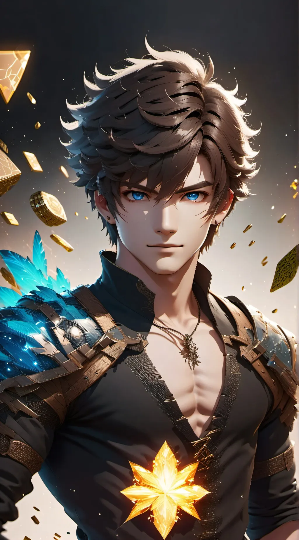 ai character: Axel background