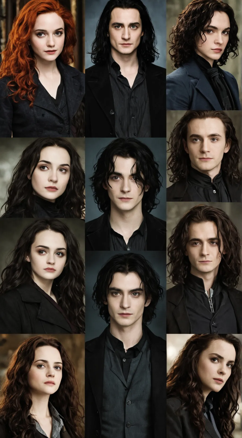 ai character: harry potter crew  background