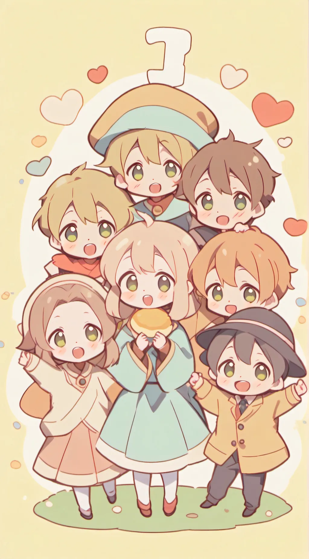 ai character: P. Todoroki Fam background