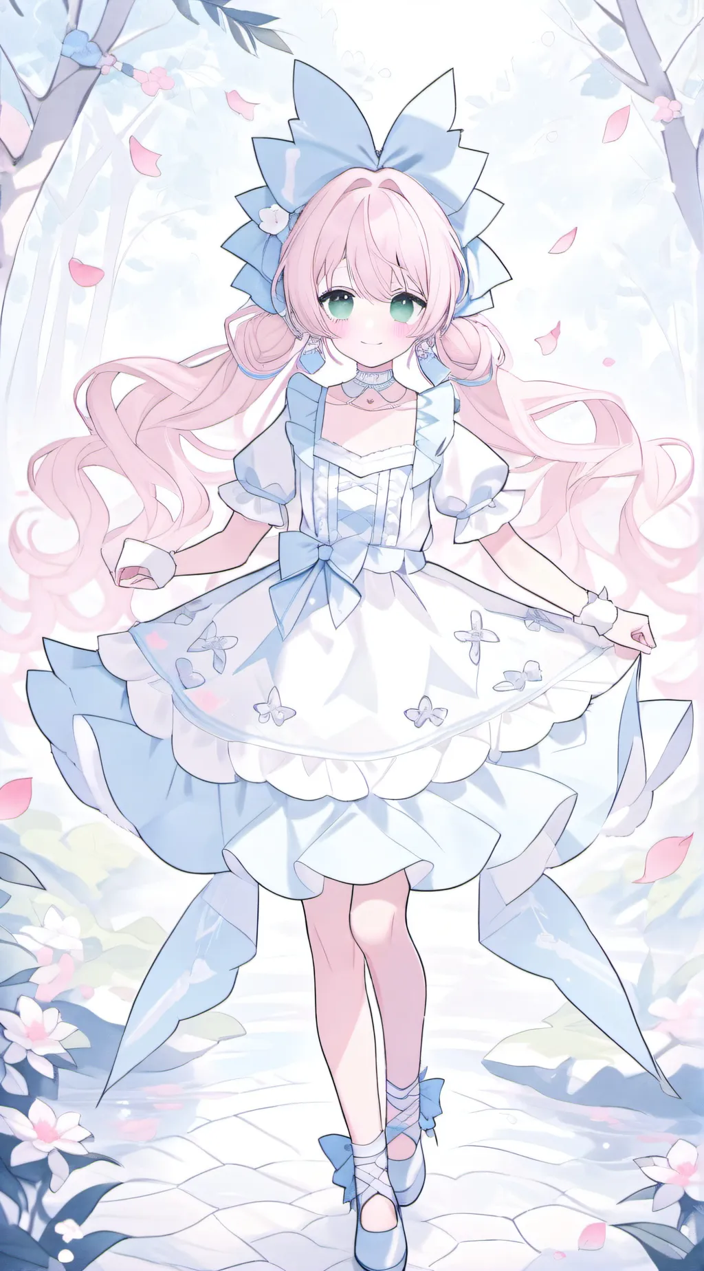 ai character: Charlotte  background