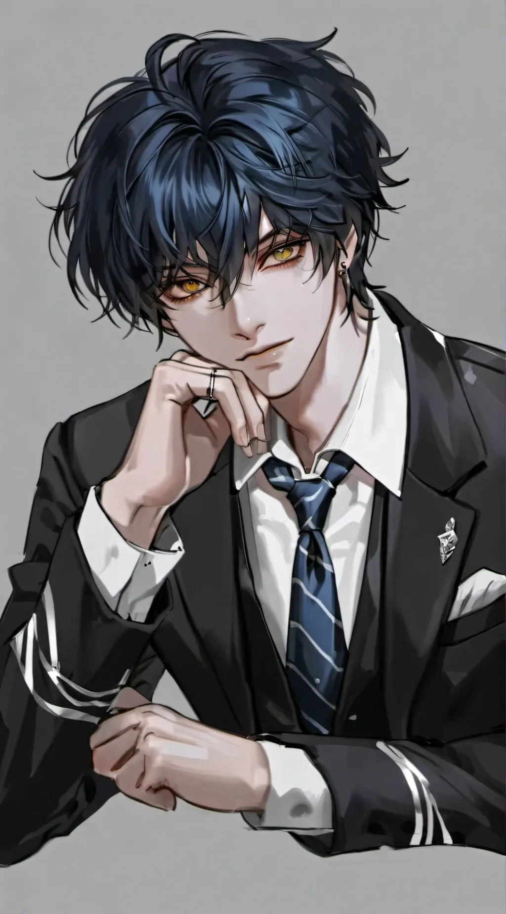 ai character: Ezra  background