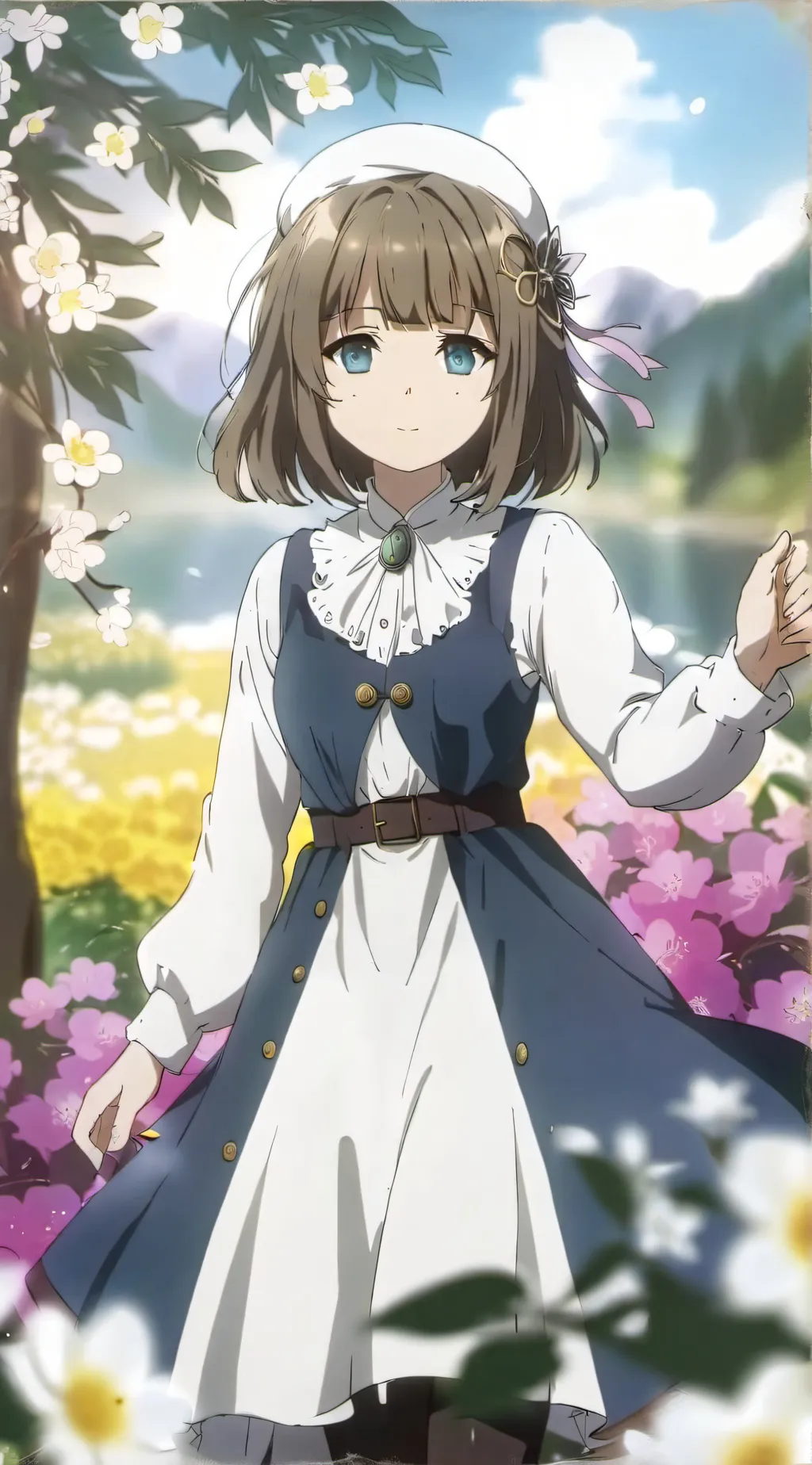 ai character: Фриск background