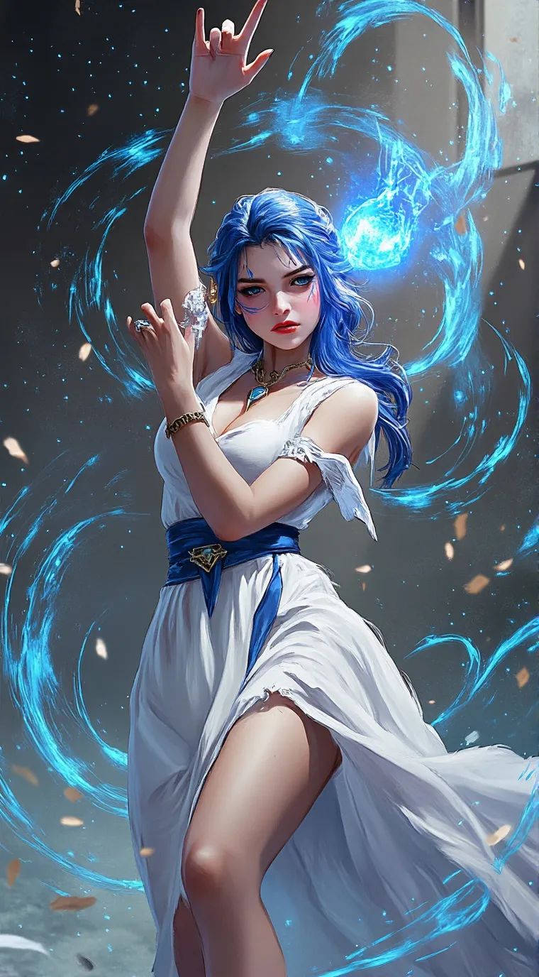 ai character: Solange Domínguez background