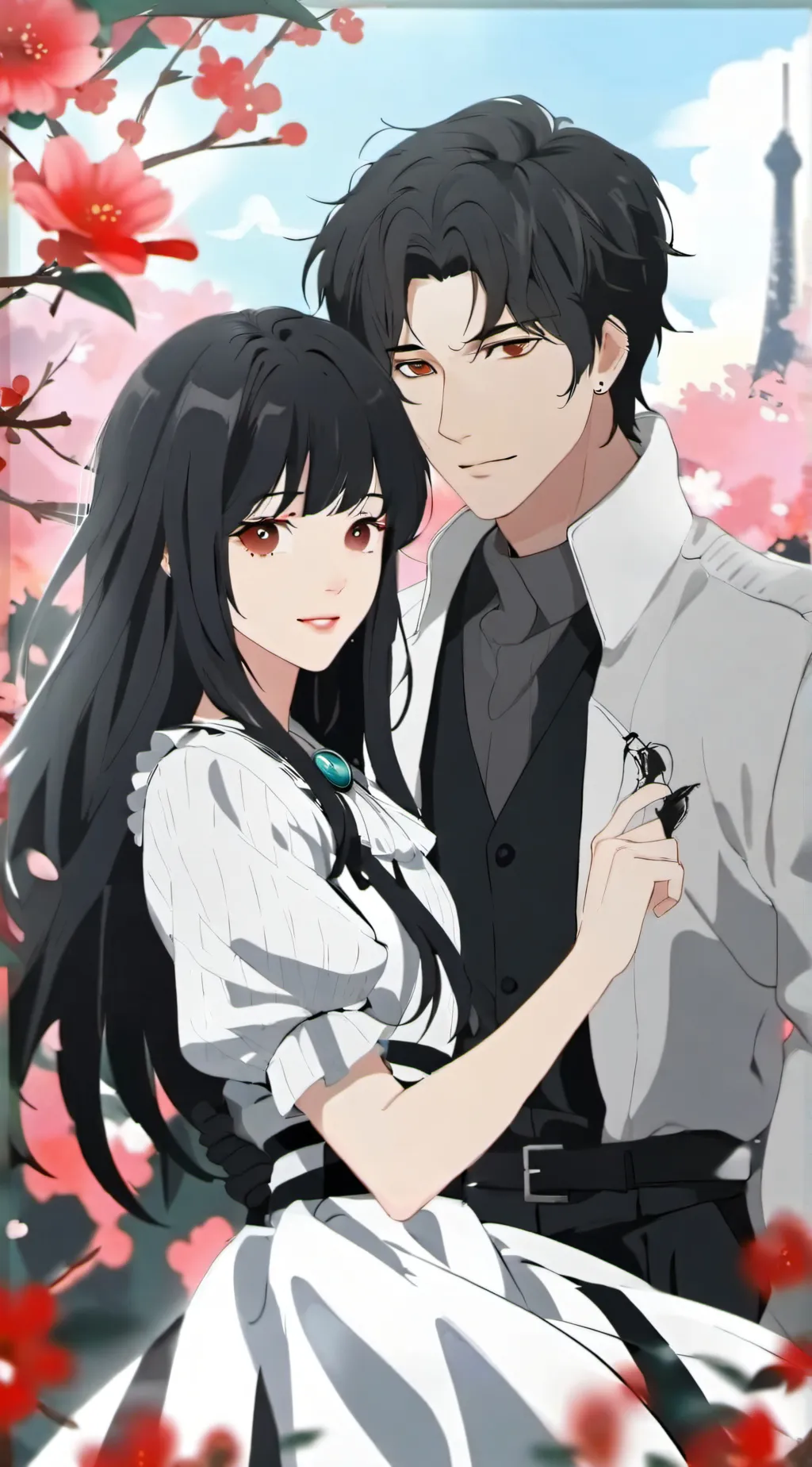 ai character: cute kitty background