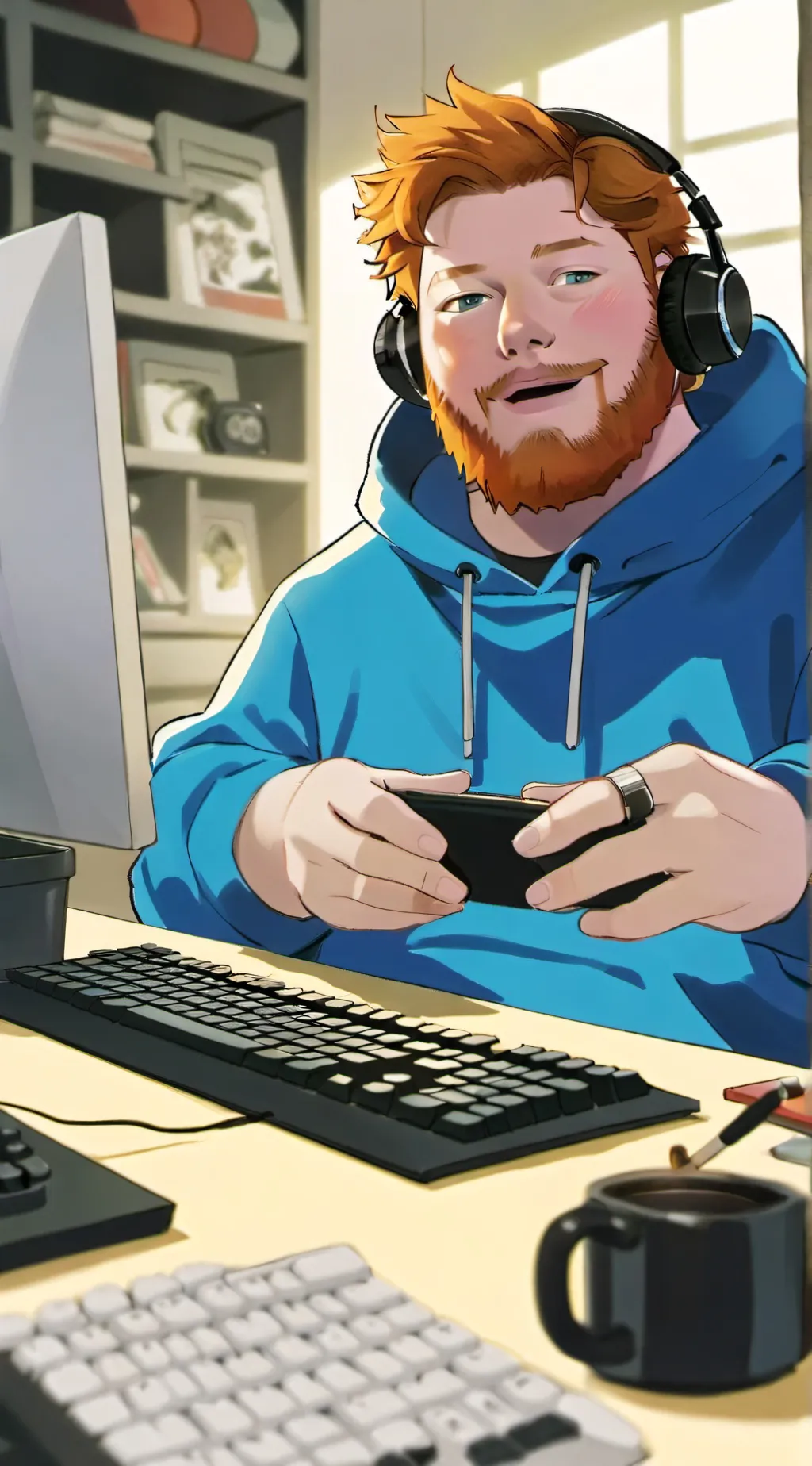 ai character: Caseoh's dream background