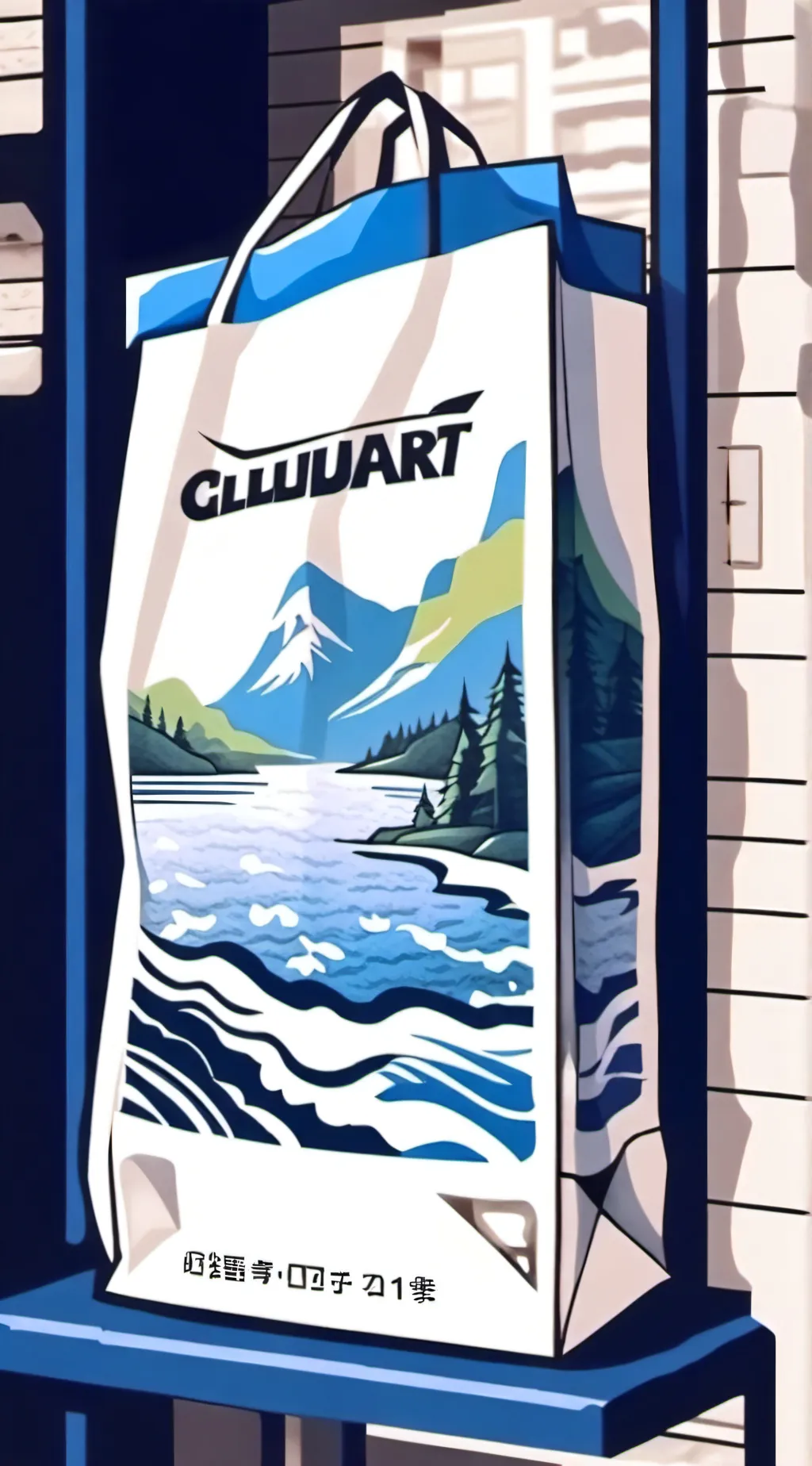 ai character: mha x walmart background