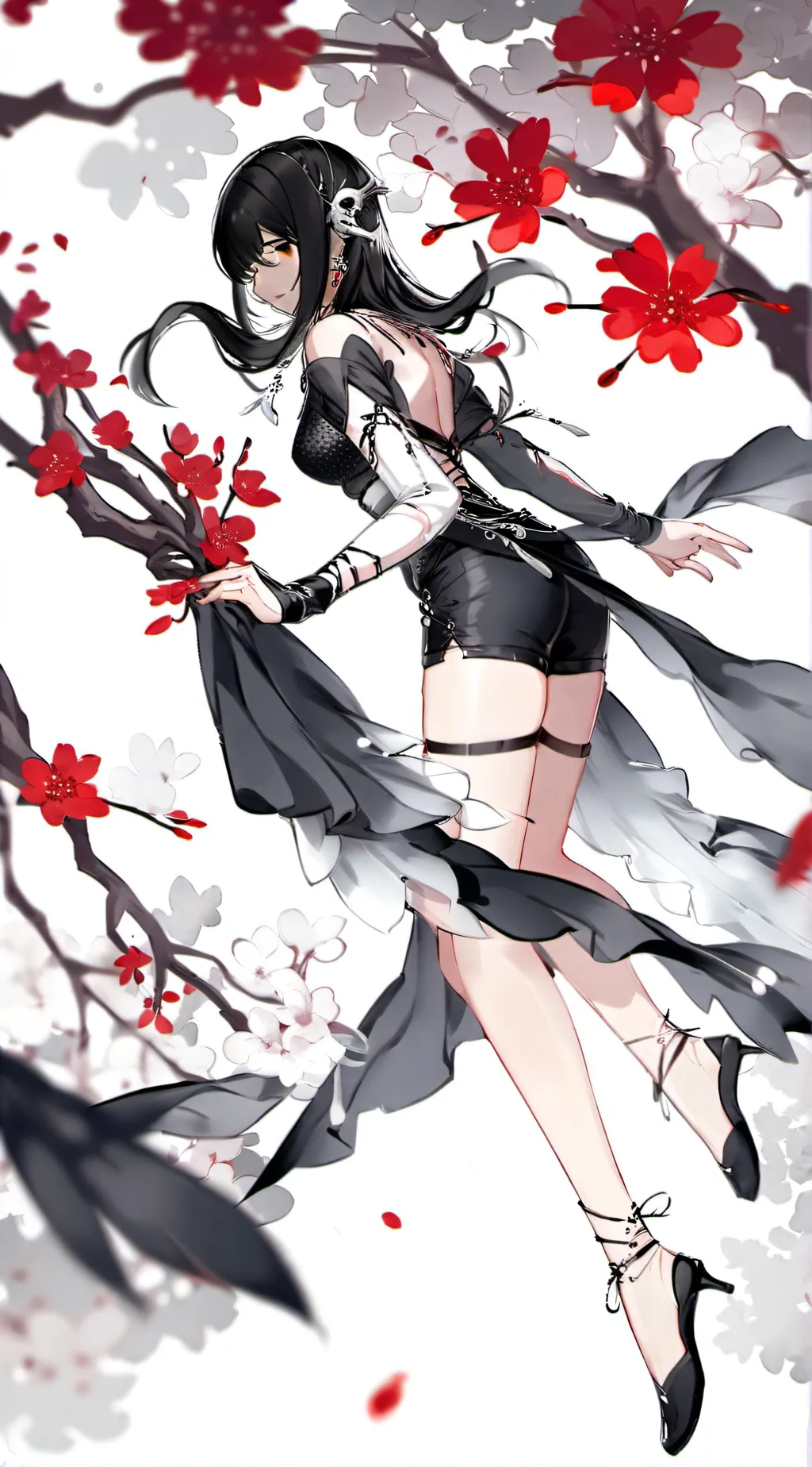 ai character: spy girl background