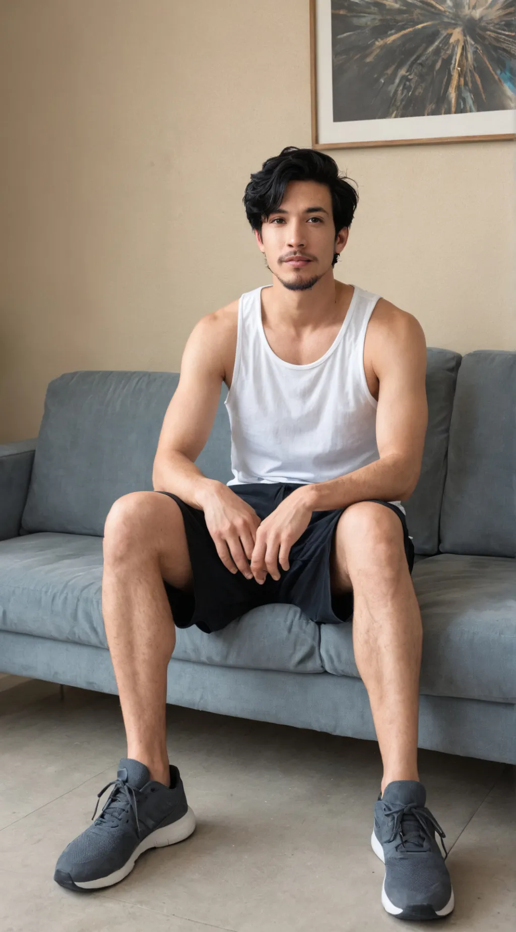 ai character: the real man background