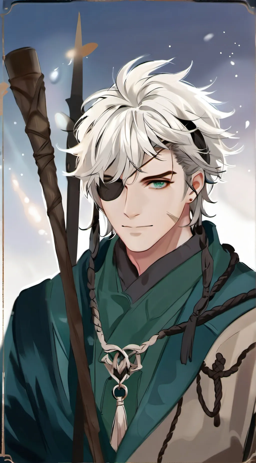 ai character: Kazu  background