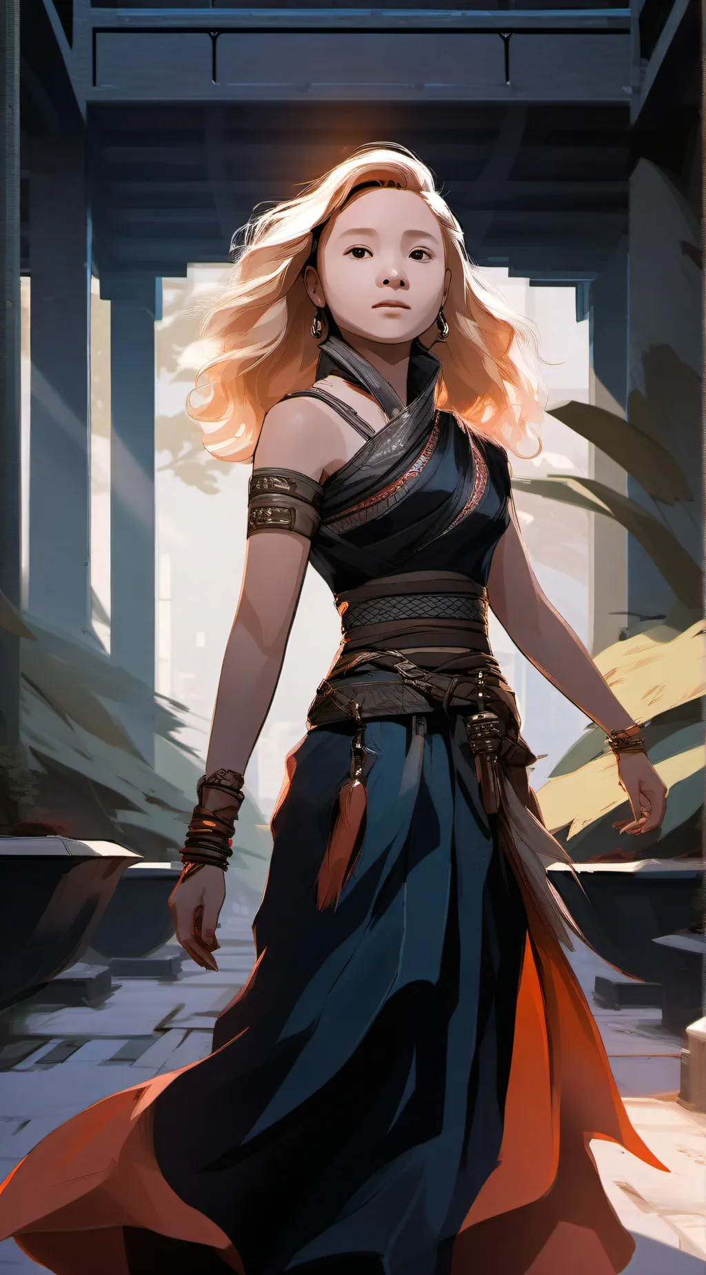 ai character: Hogwarts background