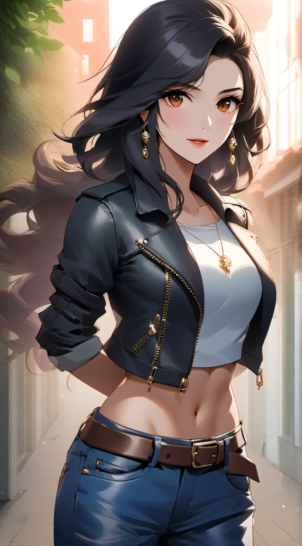 ai character: Allison Woods  background