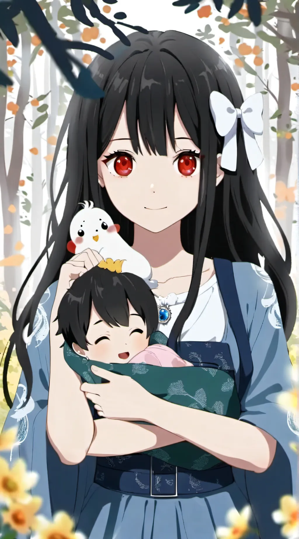 ai character: Family. background