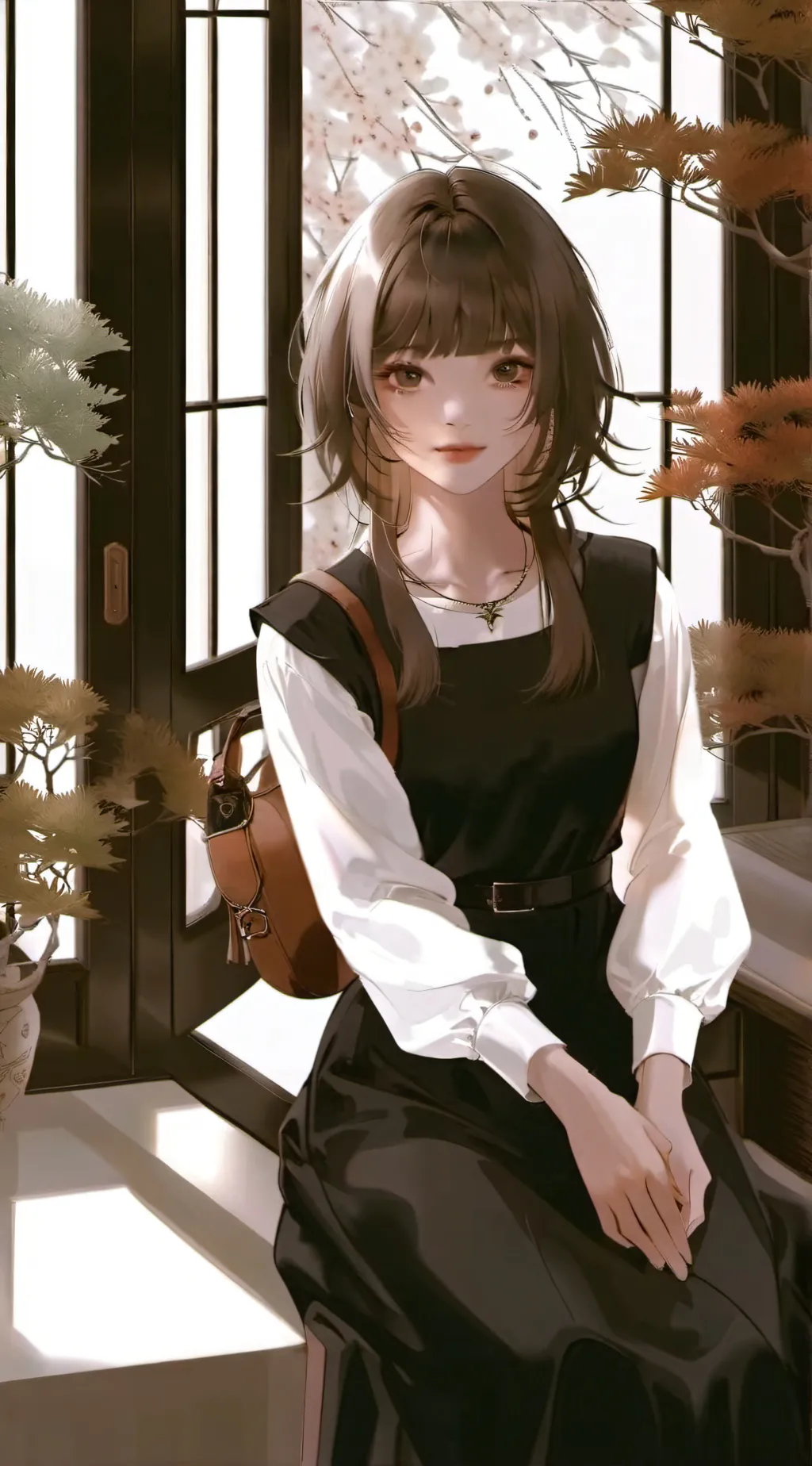 ai character: Nadia  background