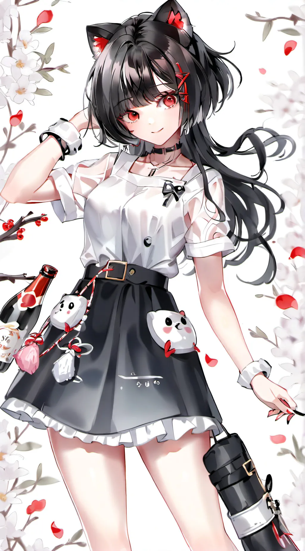 ai character: Lilly background