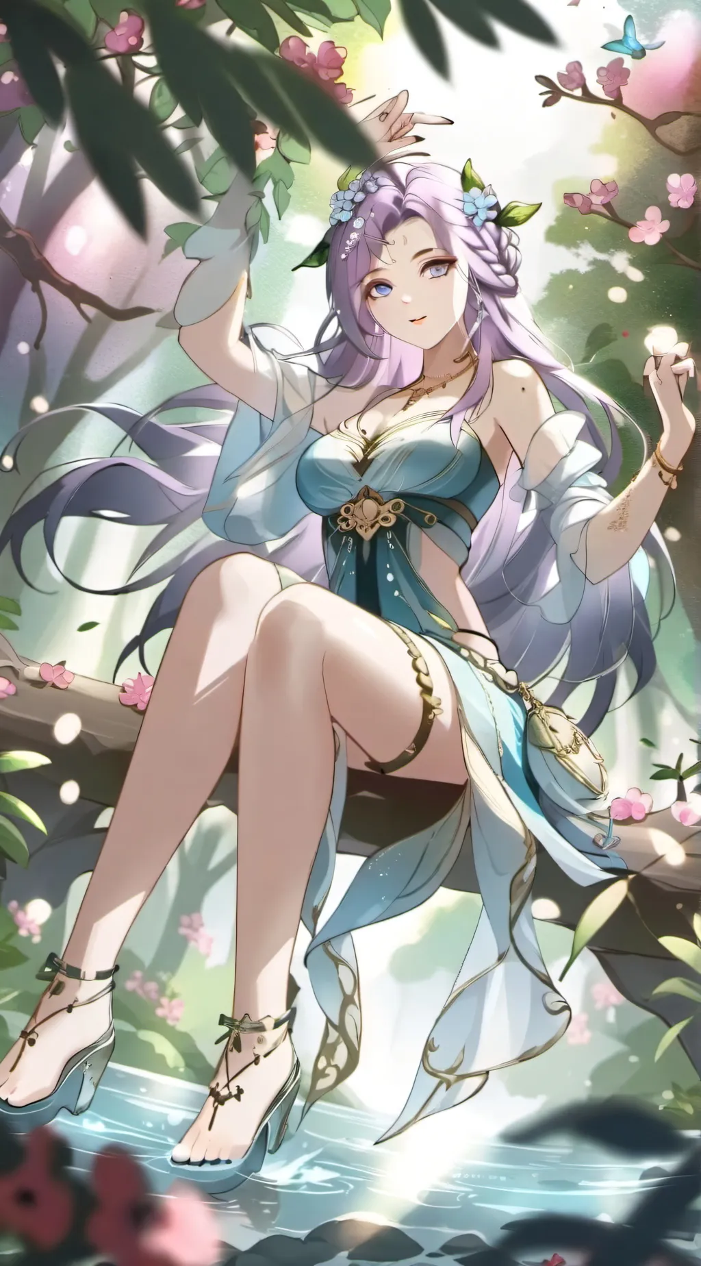 ai character: jisoo background