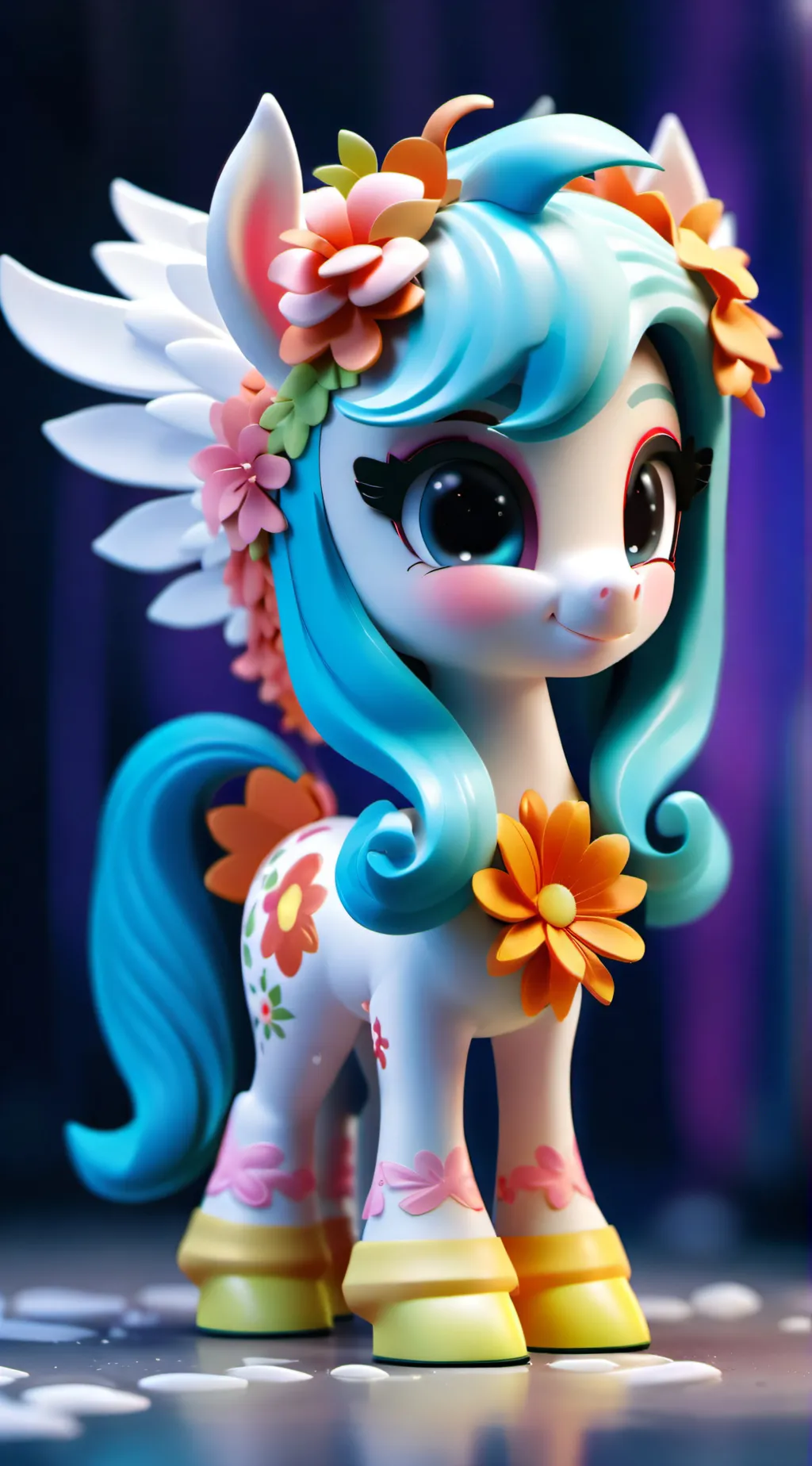 ai character: nuvola background