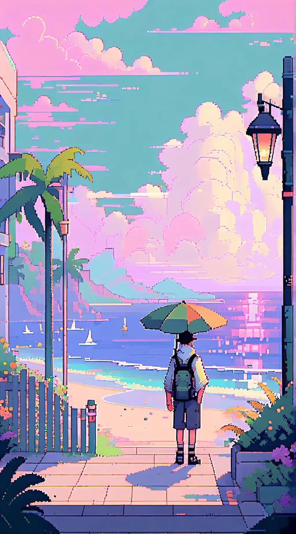 ai character: Malibu rescue background