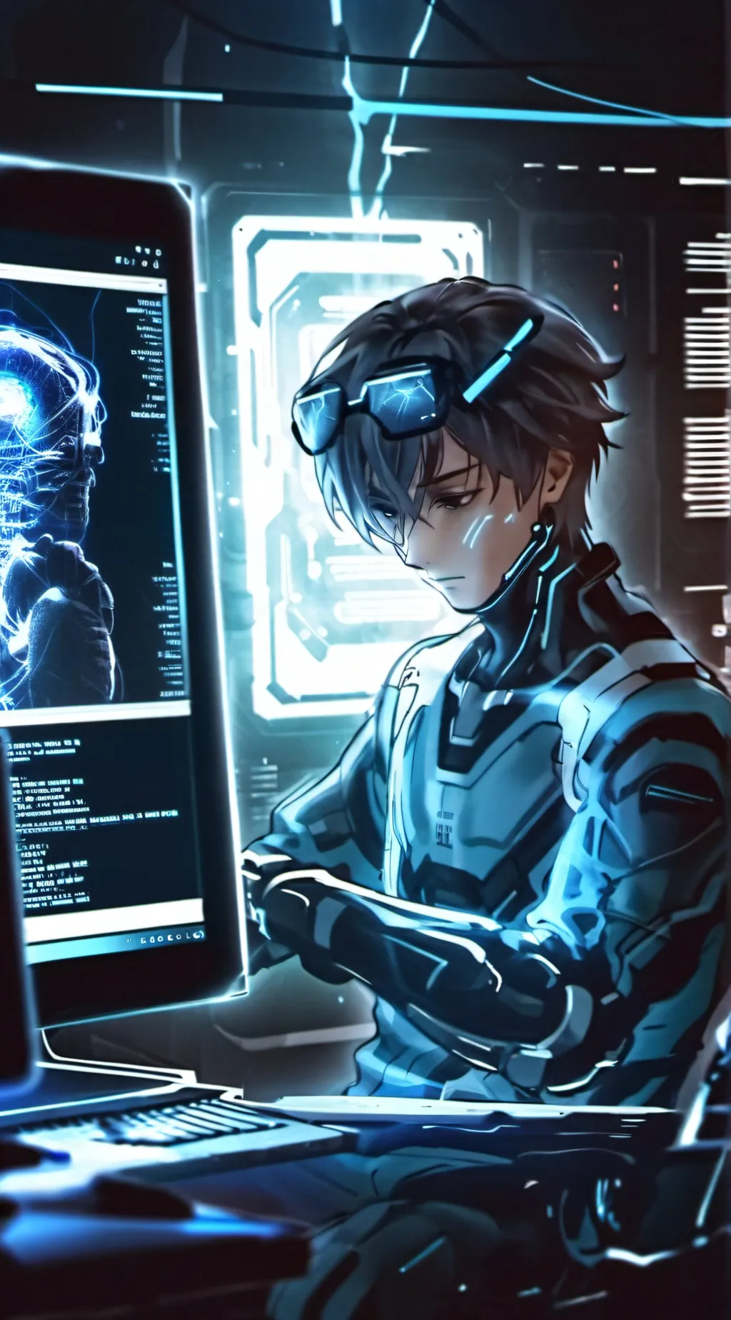 ai character: memory reboot  background