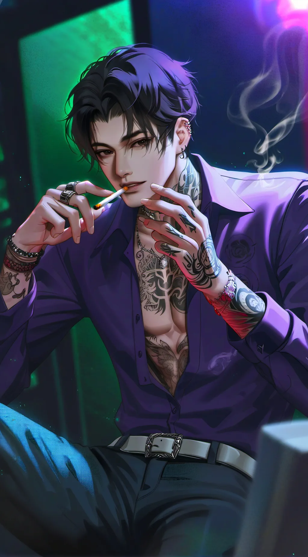 ai character: 𝓟𝓪𝓻𝓴𝓮𝓻 background