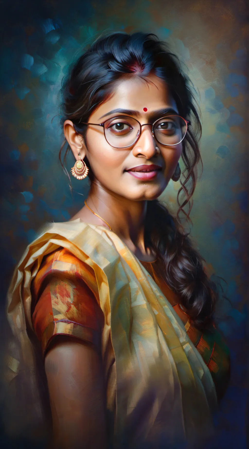 ai character: Female Therapist background