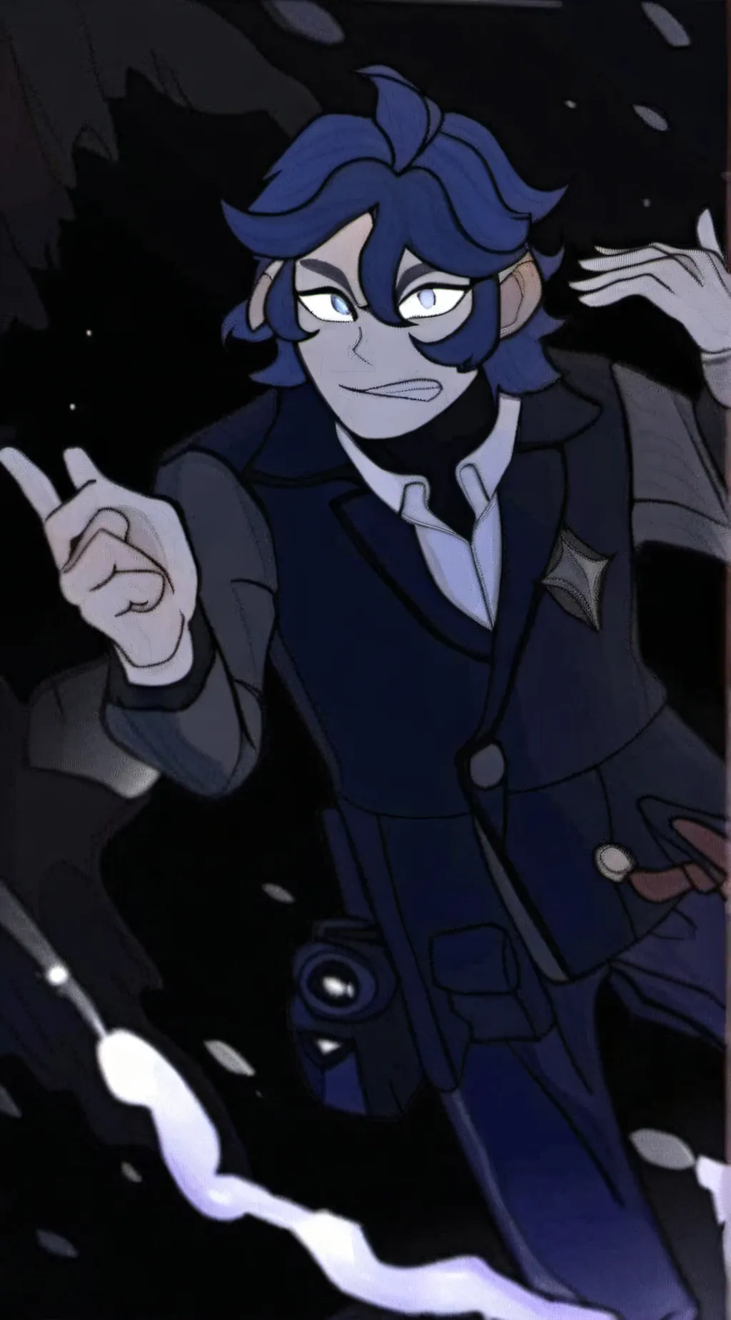 ai character: Pressure  background