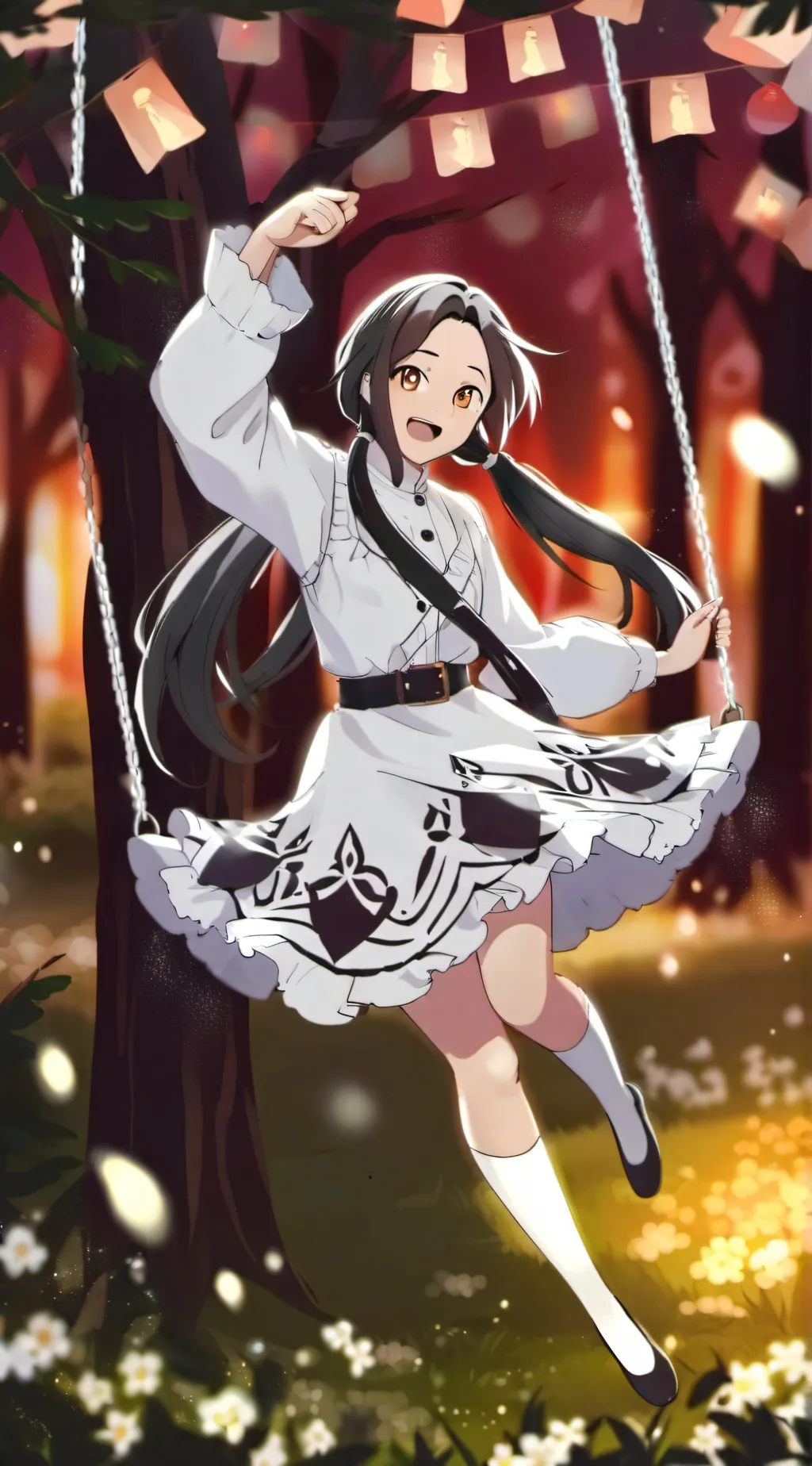 ai character: Izzi background