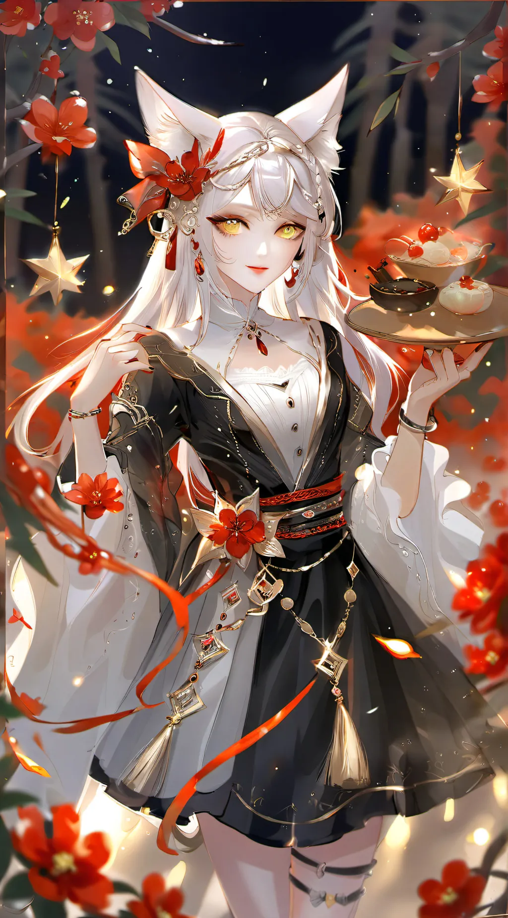 ai character: hana guna funa gan background