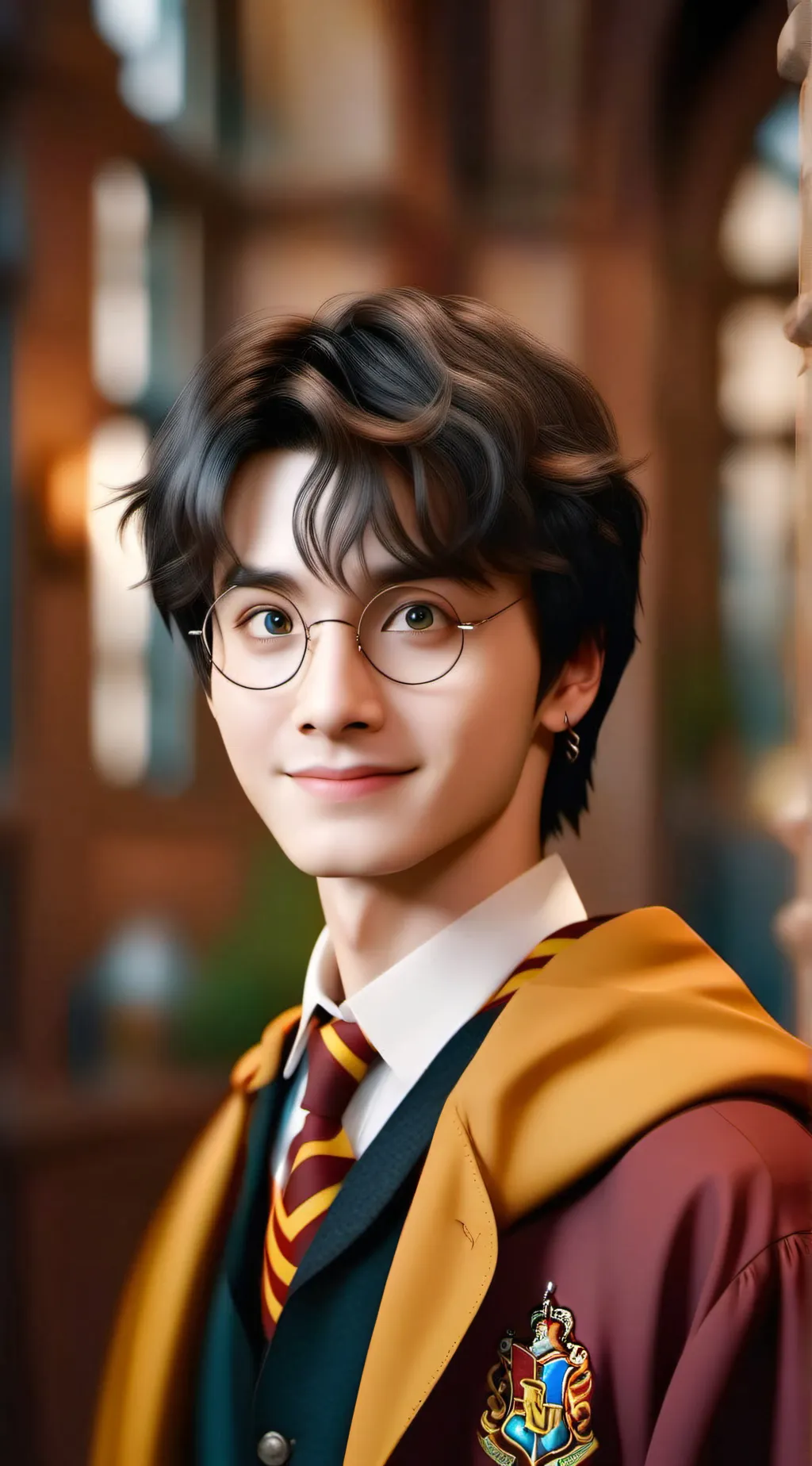 ai character: Hp background