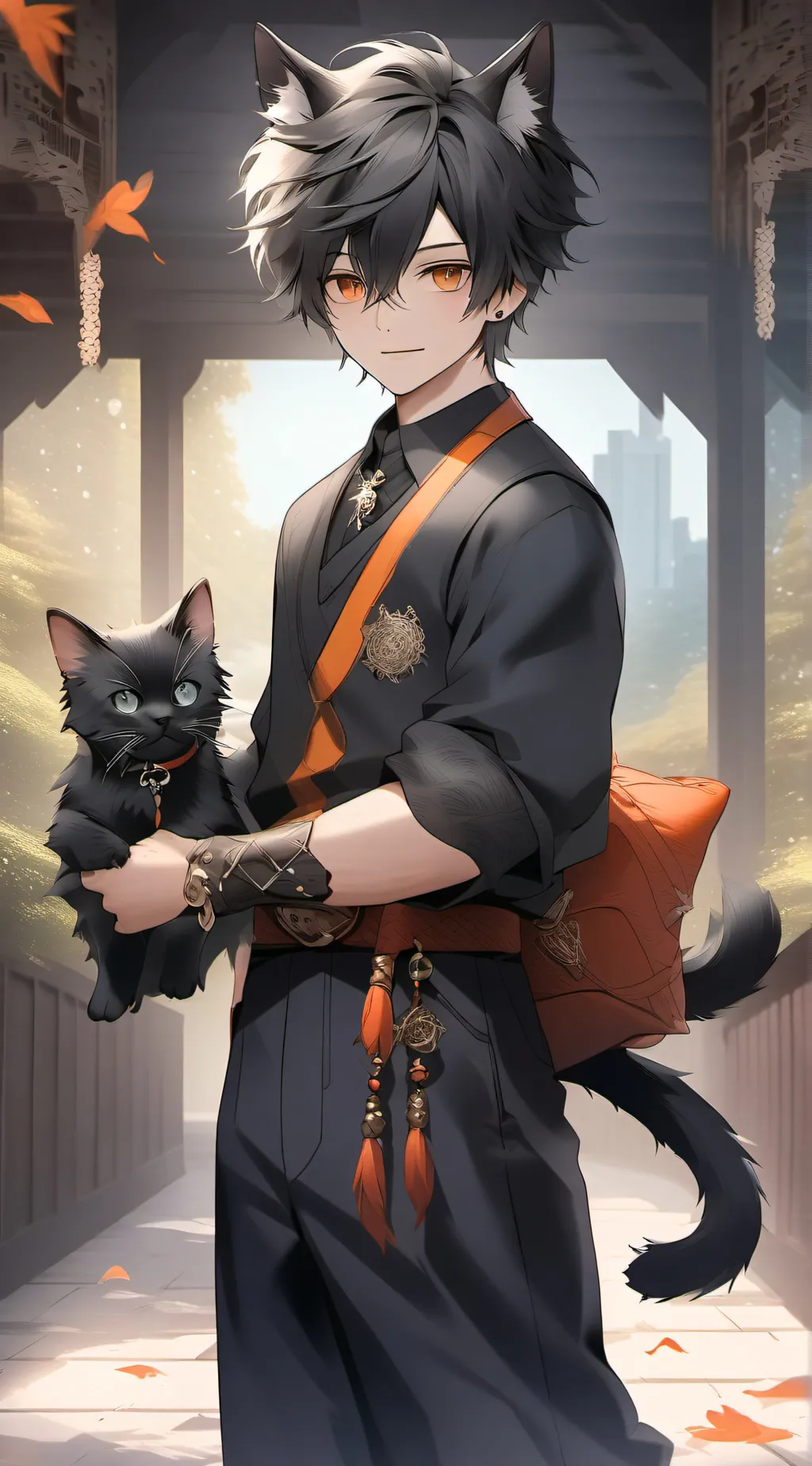 ai character: Hunter background