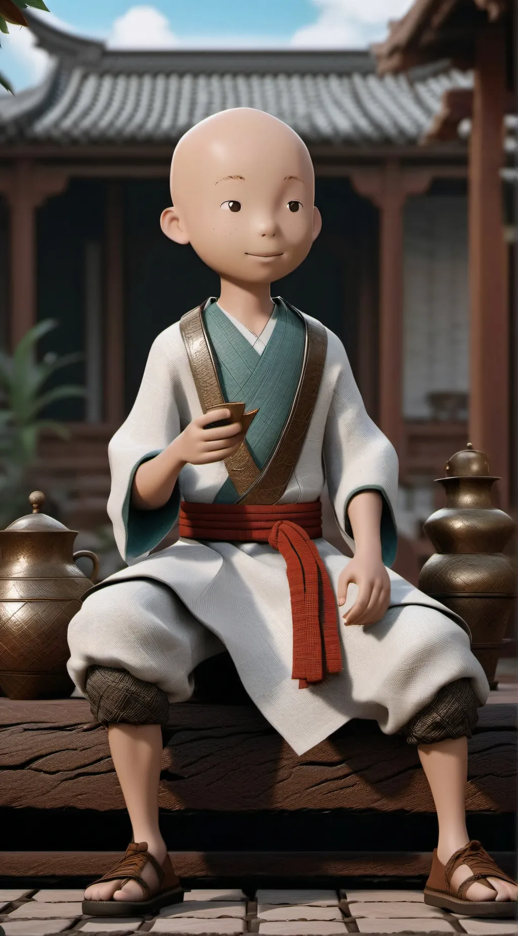 ai character: EASTON CALIOU 👹 background