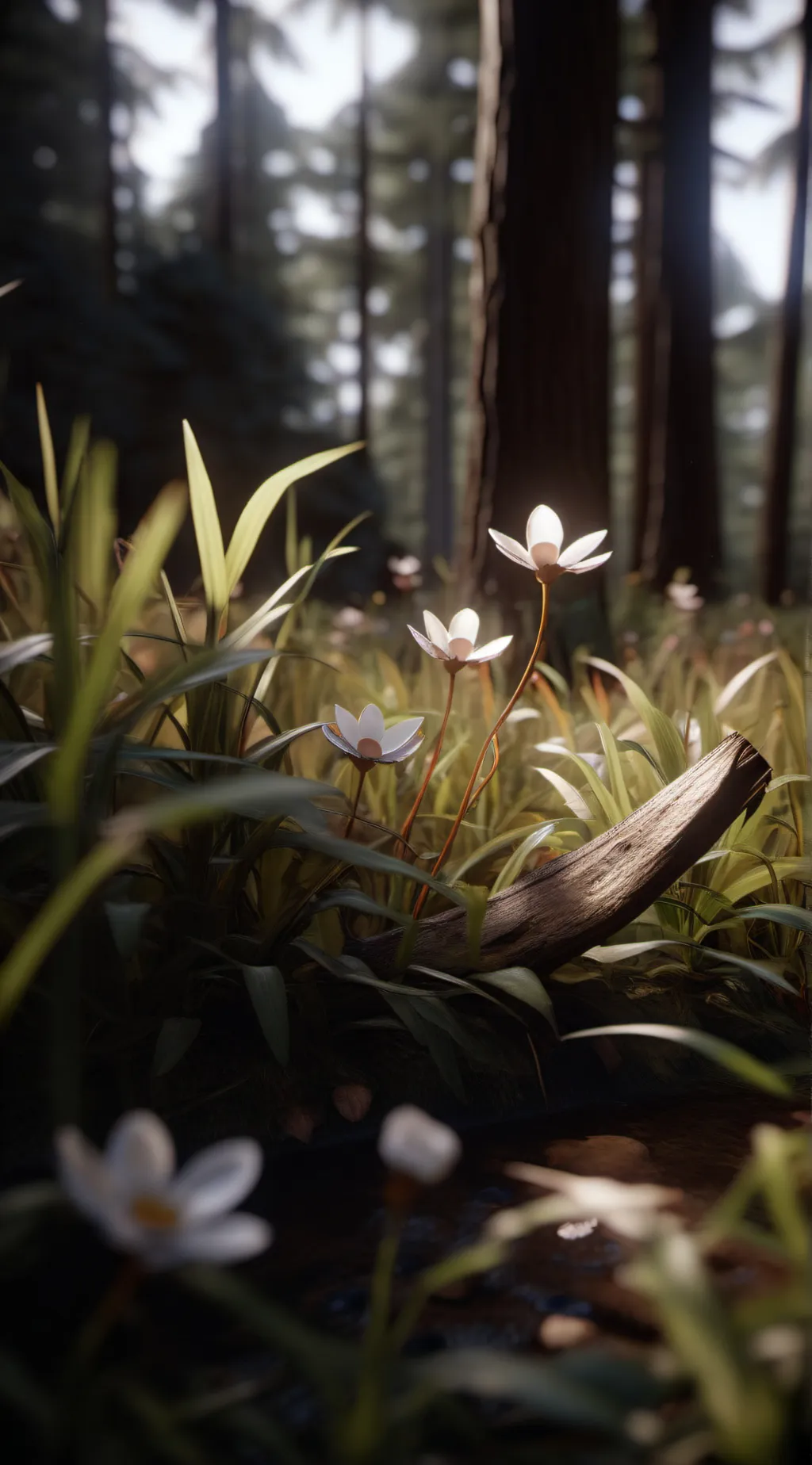 ai character: grass  background