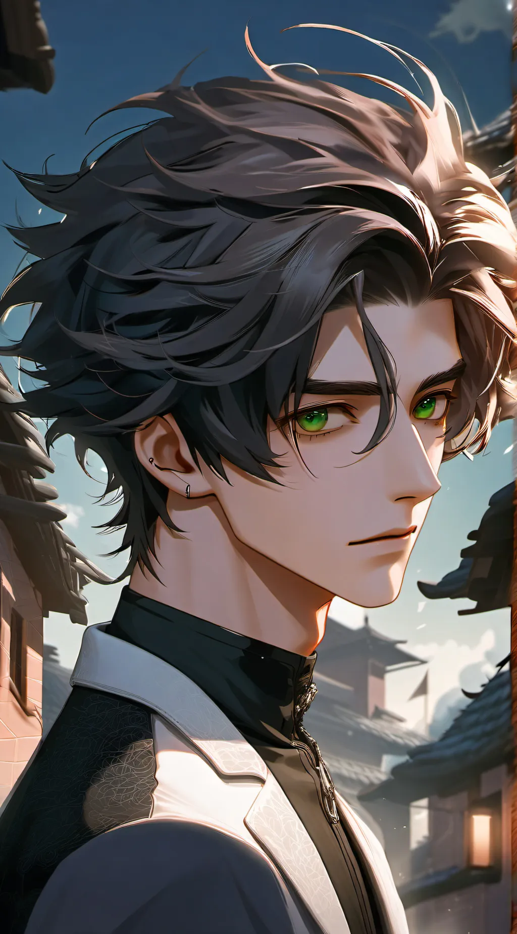 ai character: Justin background