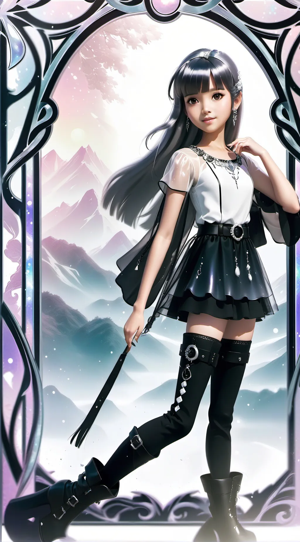 ai character: Athena background