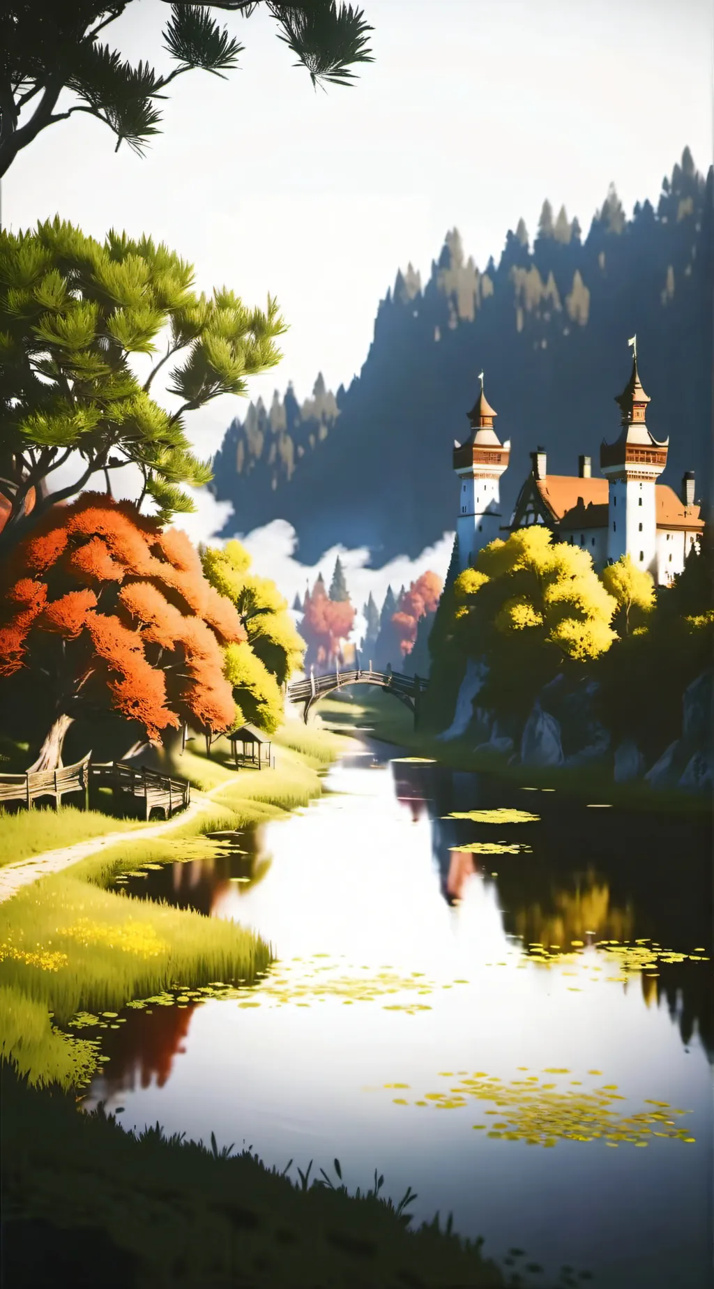 ai character: road to more background