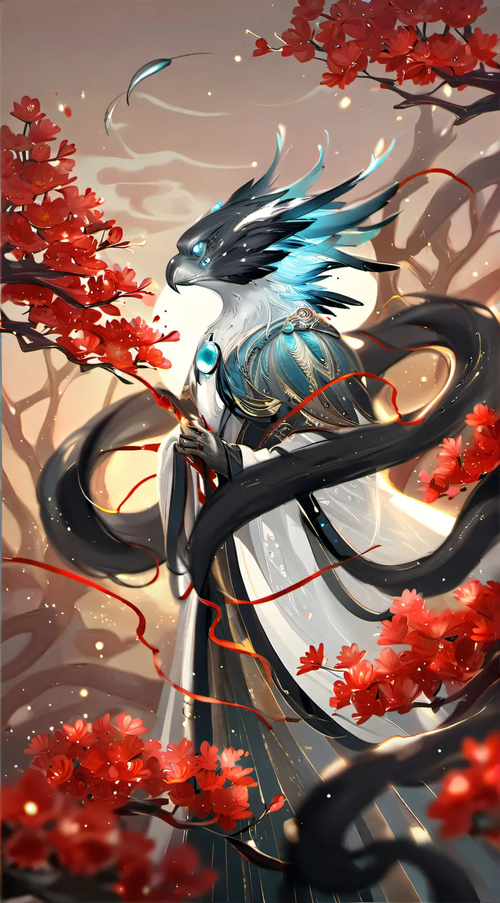 ai character: Spirit Animal background