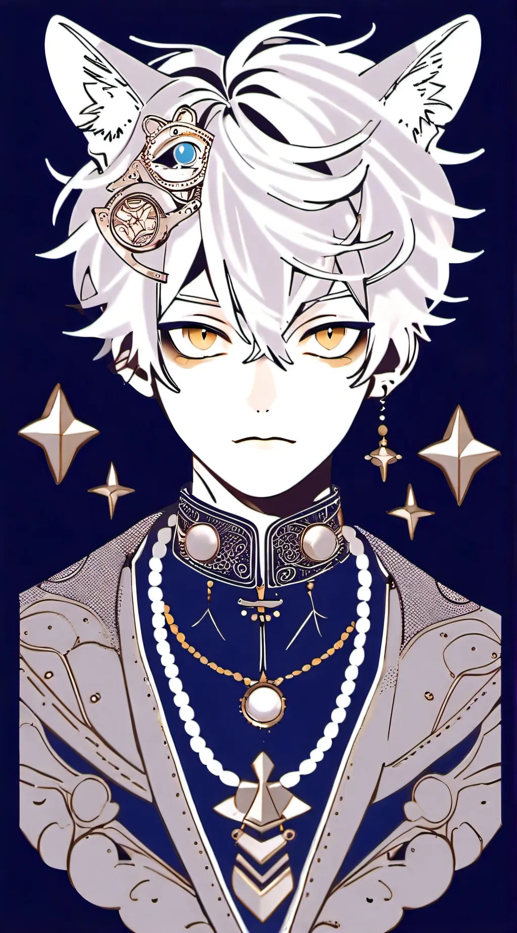 ai character: 🌫️•`´.Luck.`´•🌫️ background