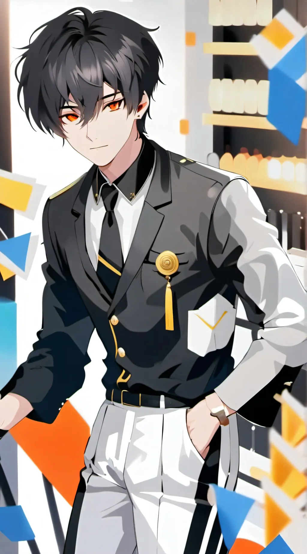 ai character: Thiago 😍❣️ background